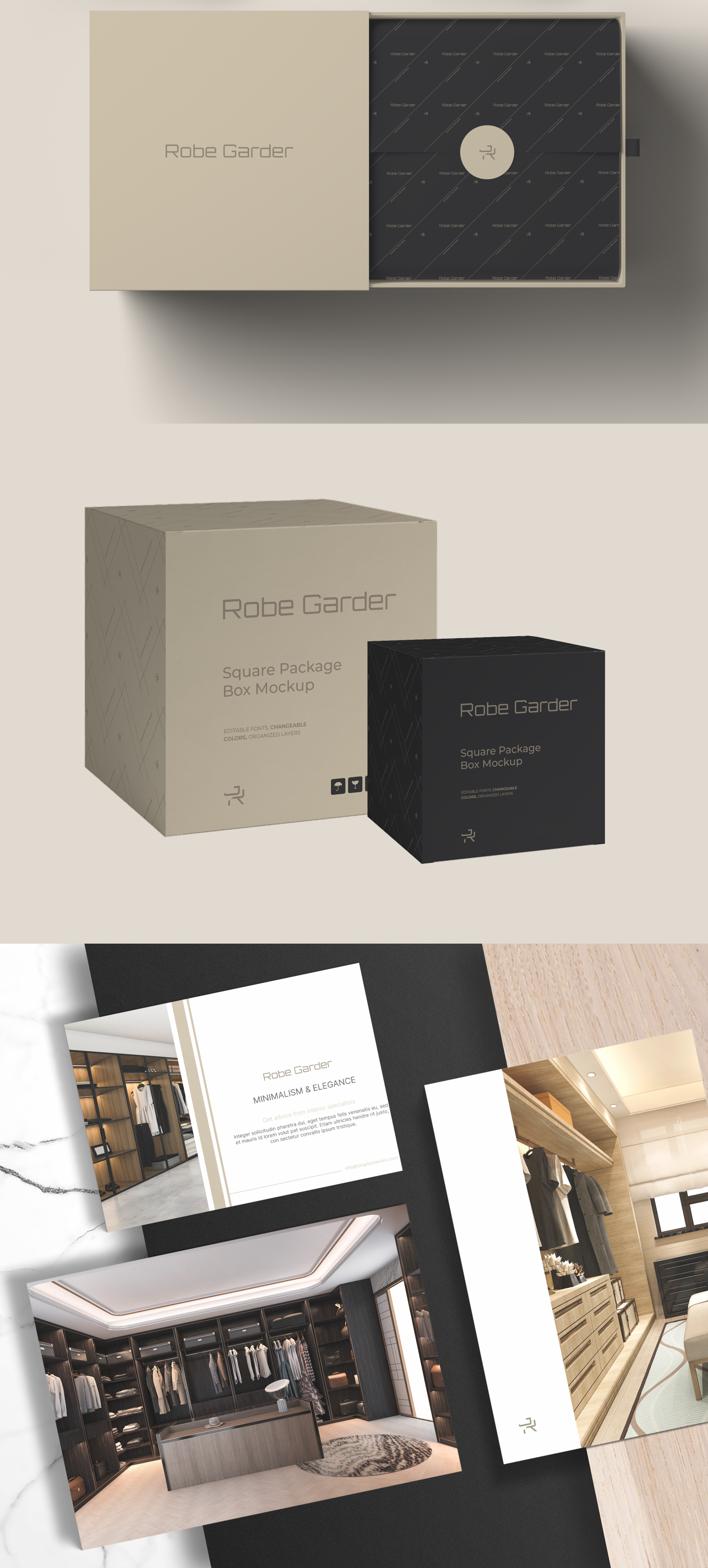 Logotype/Branding/Фирменный стиль Robe Garder — Изображение №9 — Брендинг на Dprofile