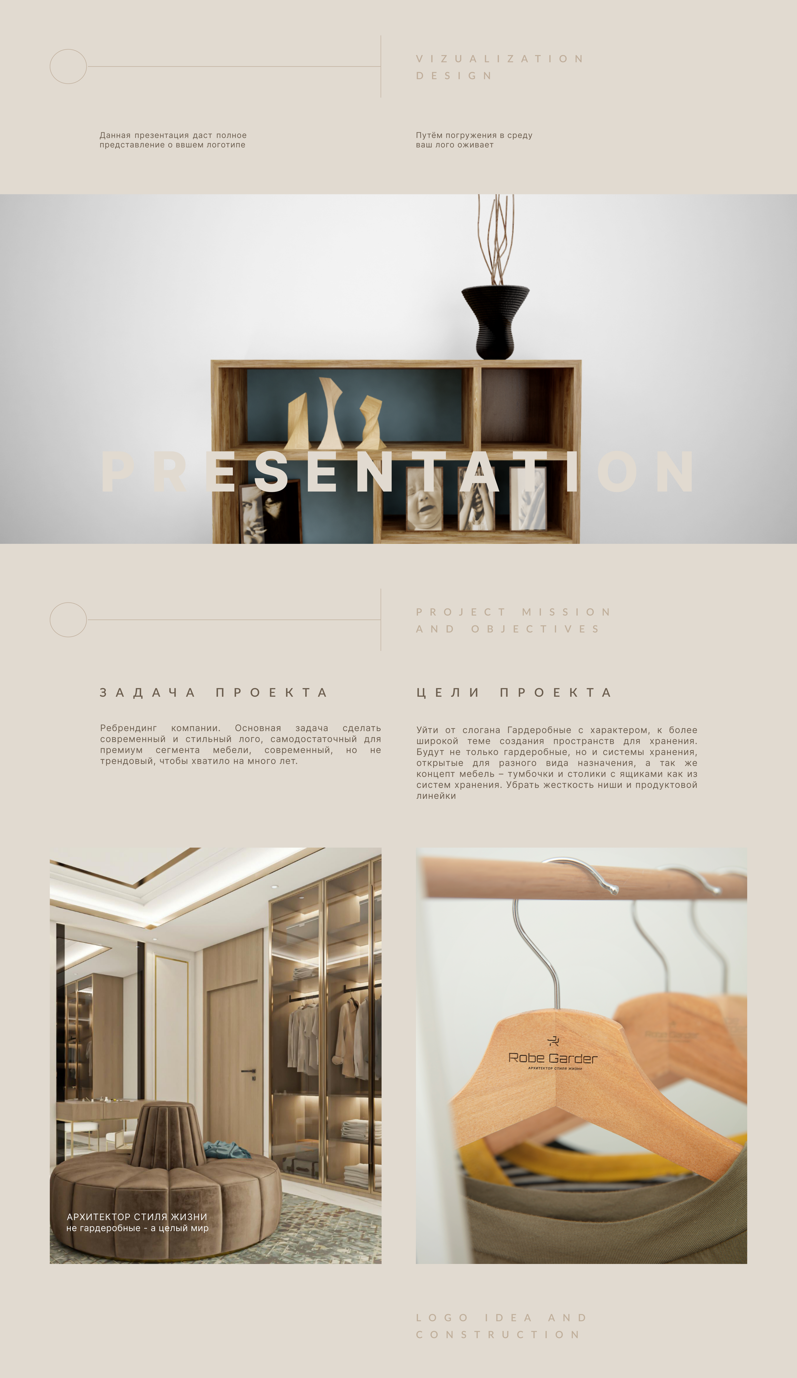 Logotype/Branding/Фирменный стиль Robe Garder — Изображение №2 — Брендинг на Dprofile