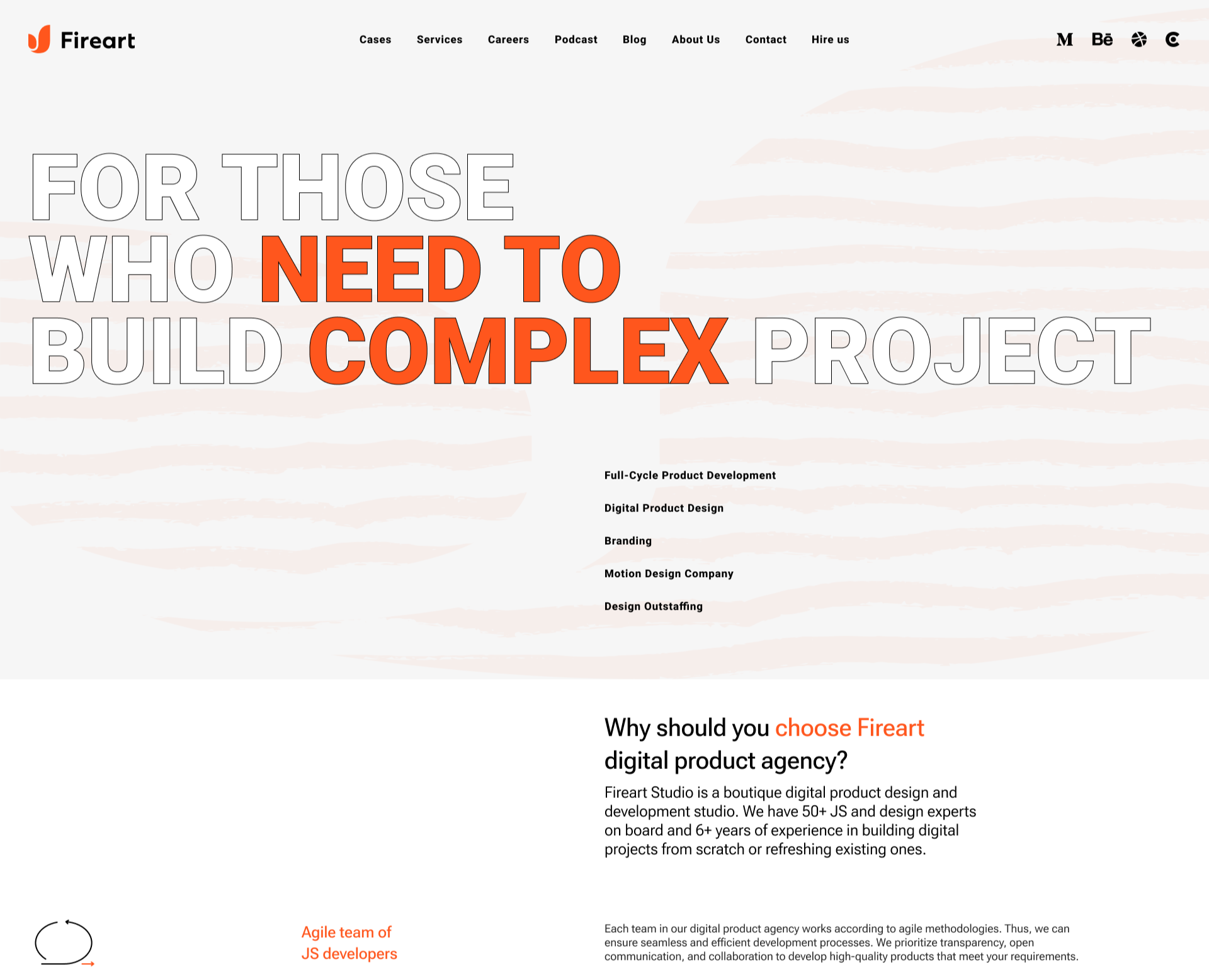 First and second screens web site — Интерфейсы на Dprofile