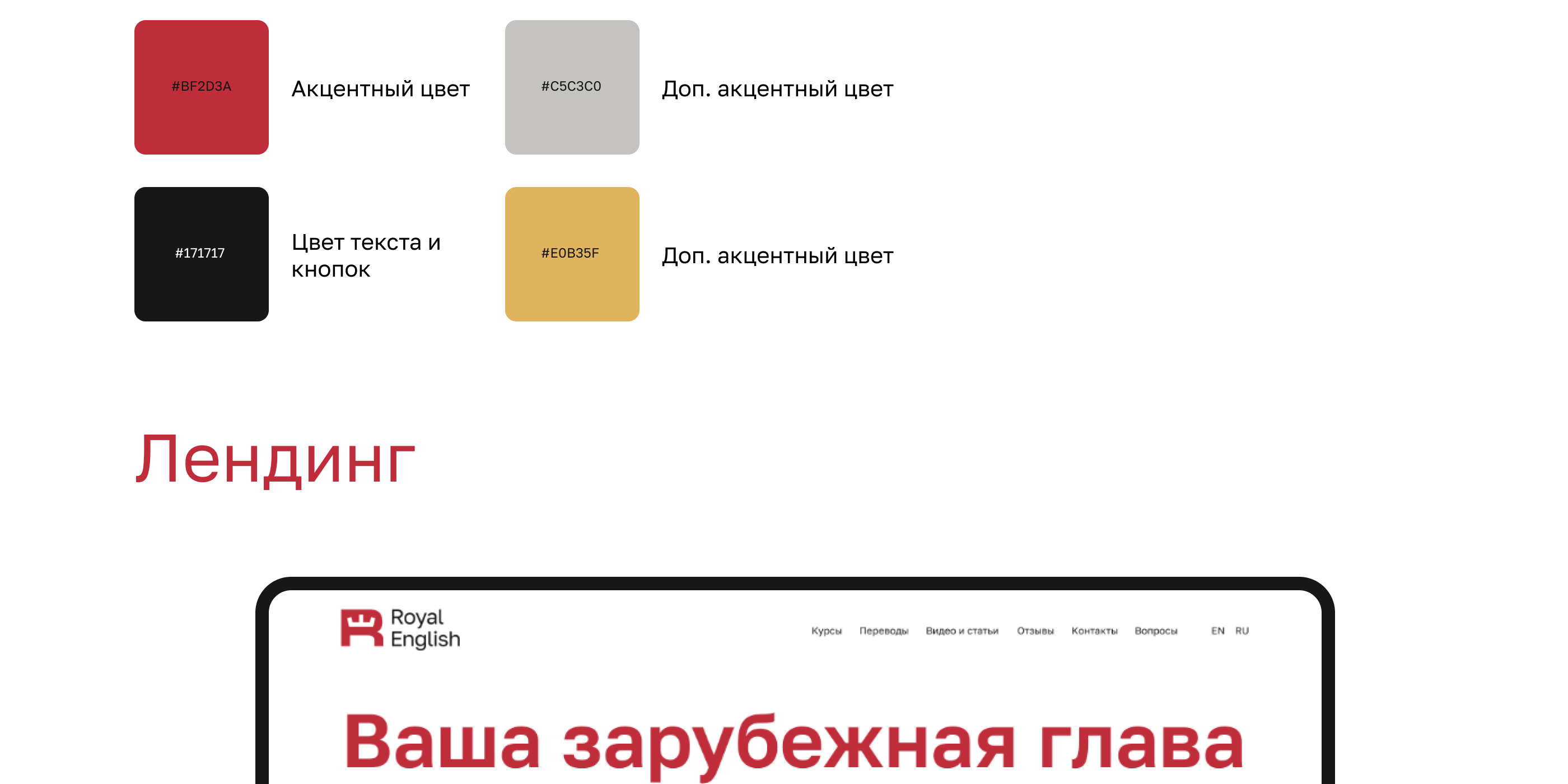 Создание нового фирменного стиля для Royal English — Изображение №8 — Брендинг, Маркетинг на Dprofile