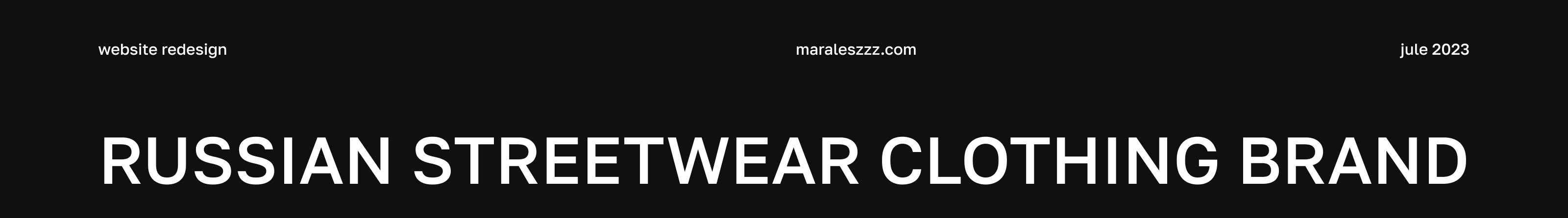 MARALES FAMILY | Интернет-магазин — Изображение №1 — Интерфейсы на Dprofile