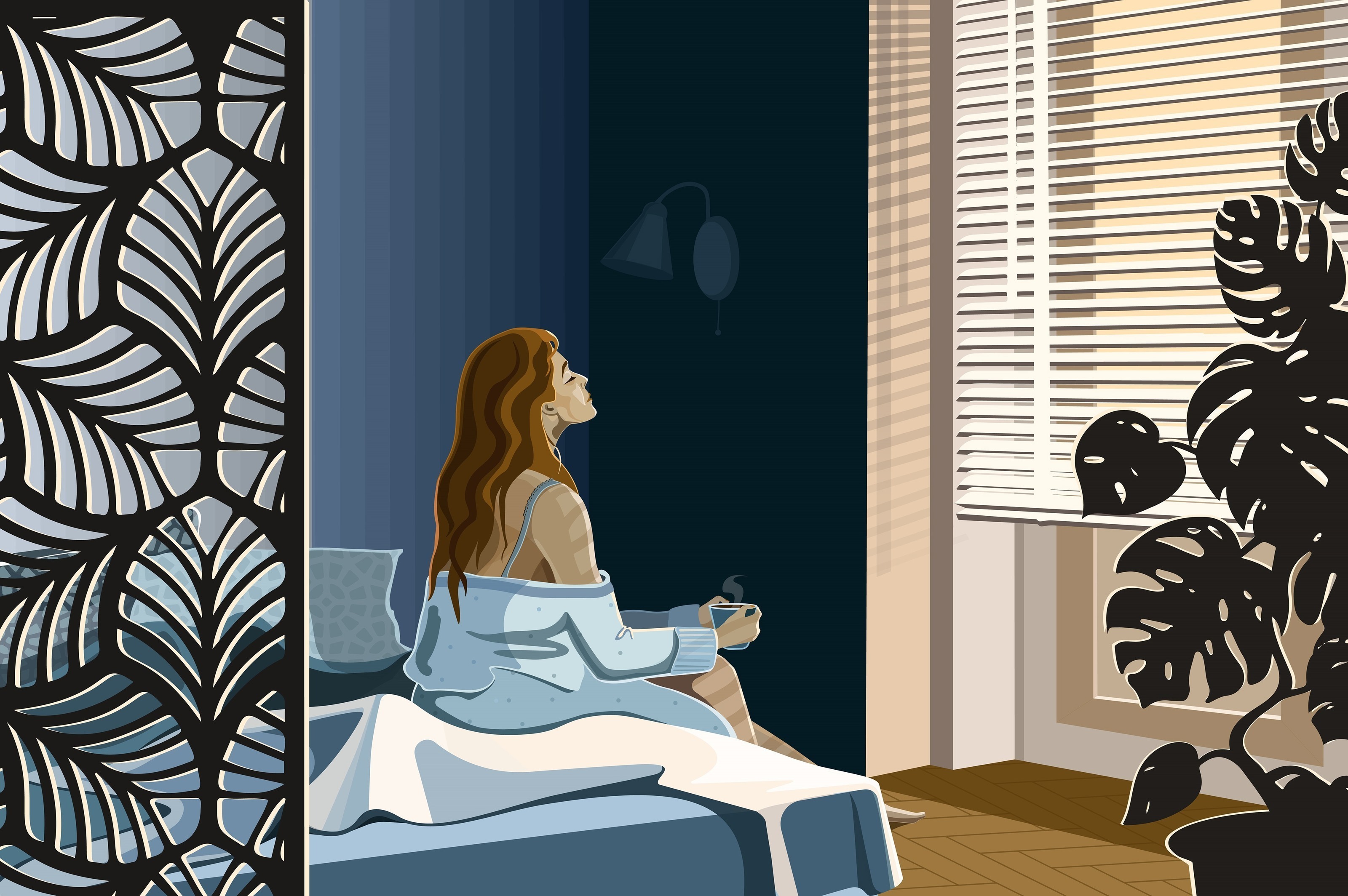 The beginning of a new day — Изображение №2 — Иллюстрация на Dprofile