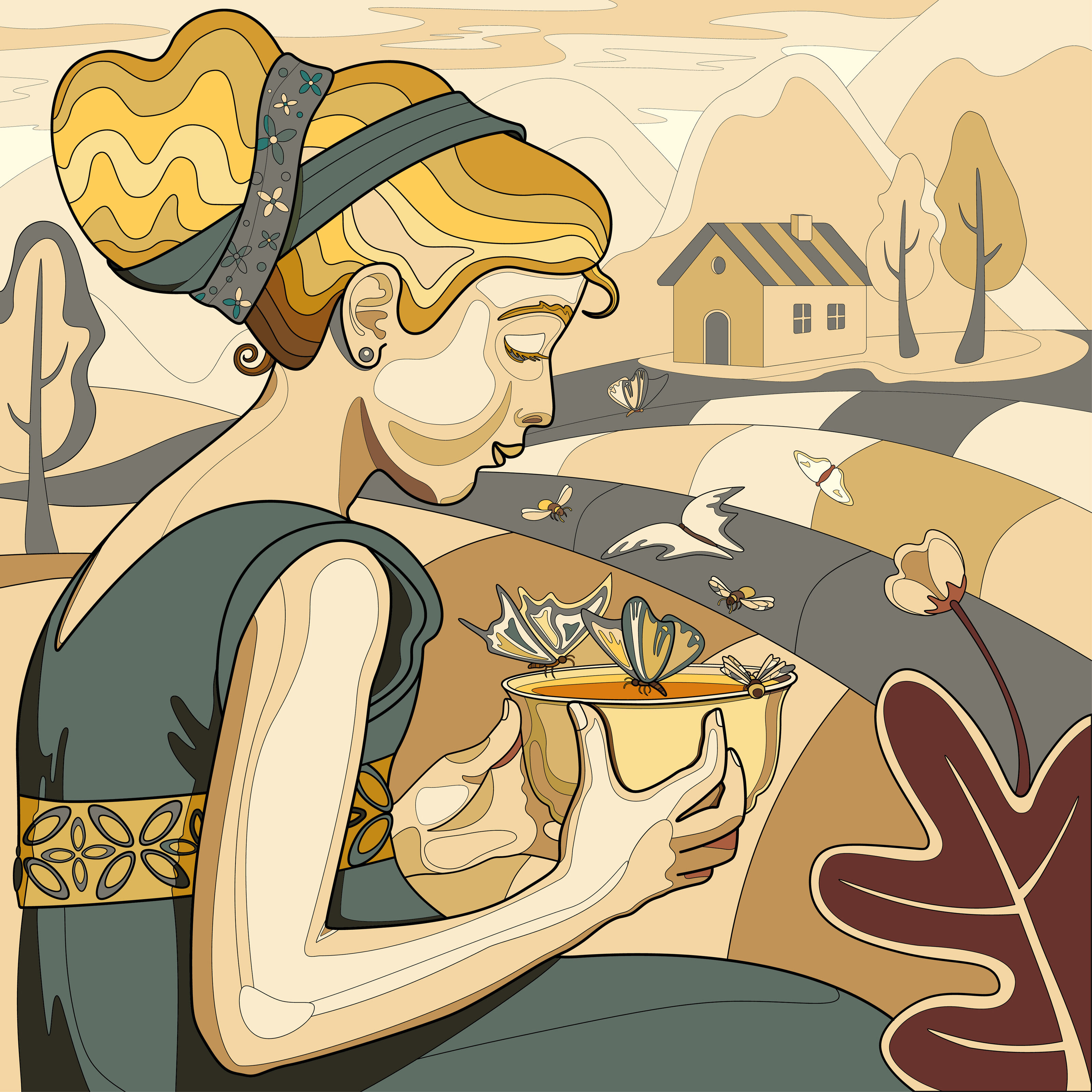 Сoloring pages — Изображение №2 — Иллюстрация на Dprofile