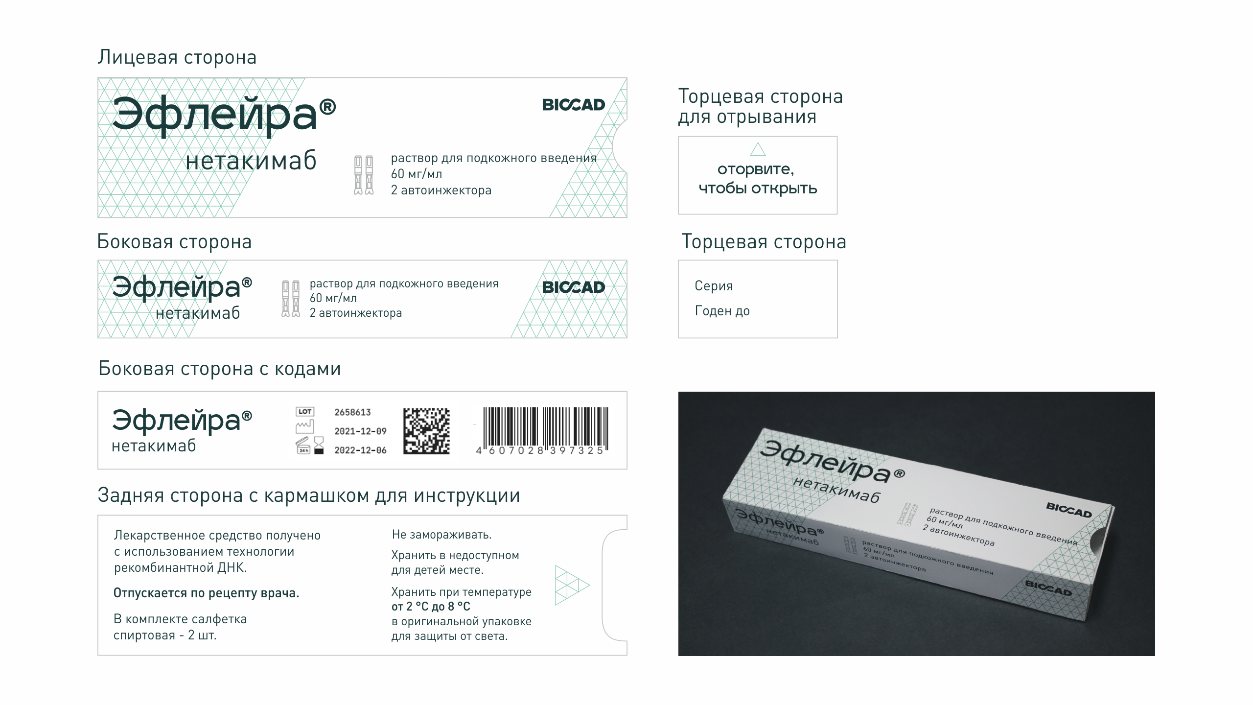 Ефлейра / Упаковка лекарства — Изображение №12 — Брендинг, Графика на Dprofile