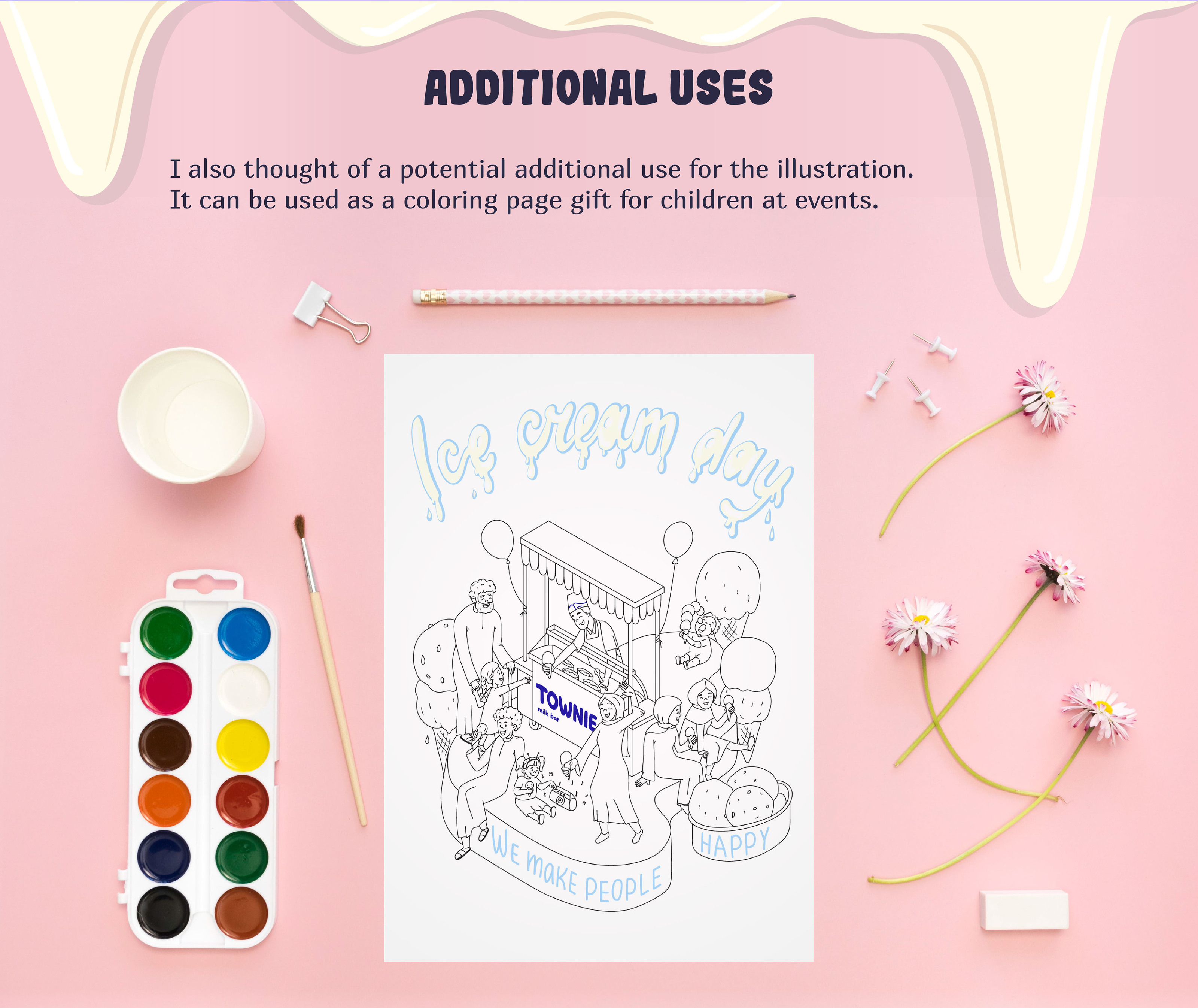 Townie milk bar isometric illustration — Изображение №8 — Брендинг, Иллюстрация на Dprofile