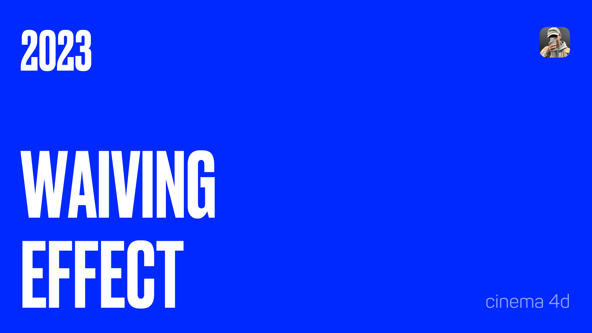 Waving effect 3D — Изображение №1 — 3D на Dprofile