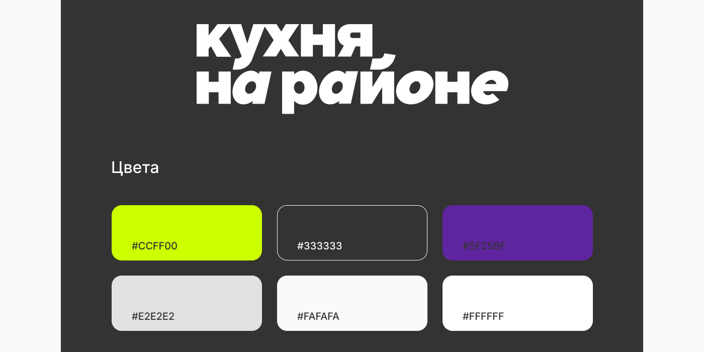 Лендинг для Кухни на районе — Изображение №7 — Брендинг, Интерфейсы на Dprofile