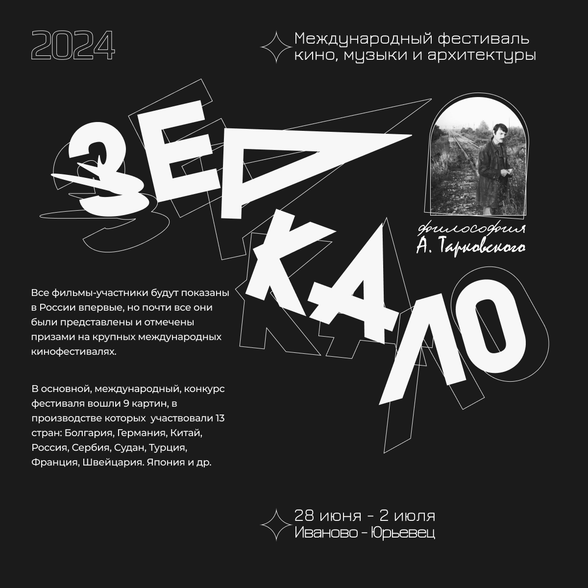 Серия баннеров для фестиваля "Зеркало" — Изображение №1 — Графика на Dprofile