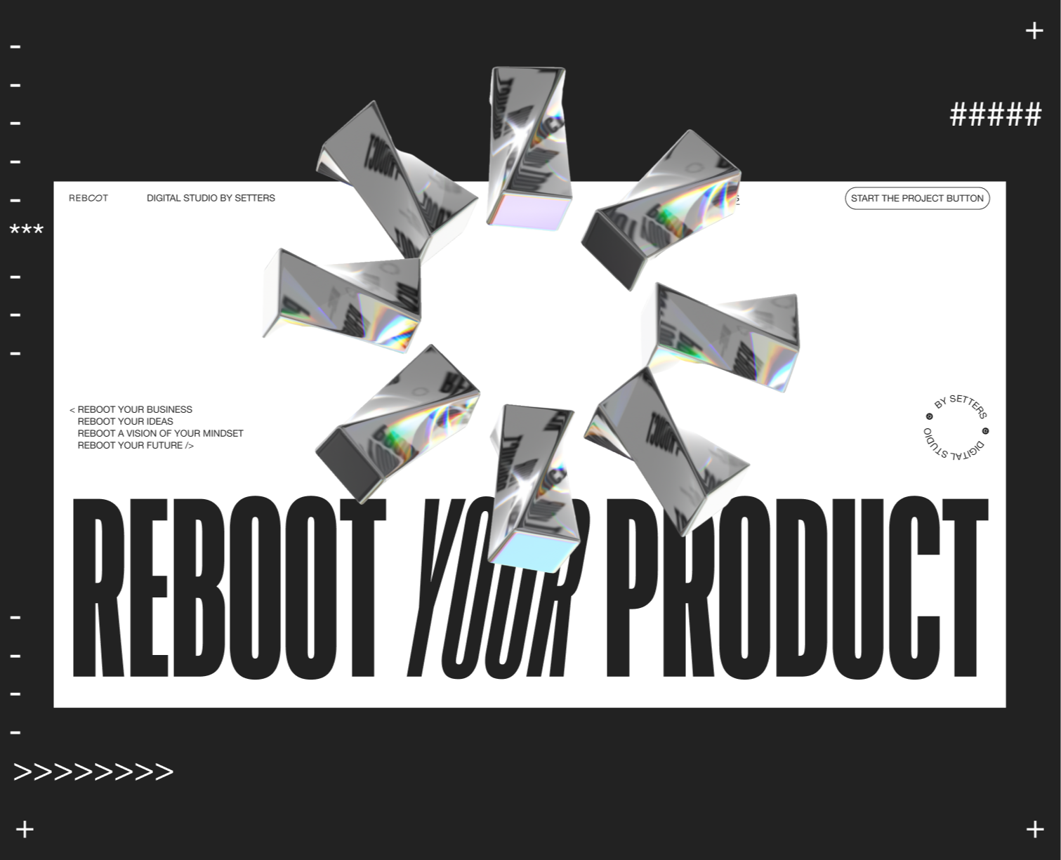 REBOOT STUDIO — Интерфейсы, Анимация на Dprofile
