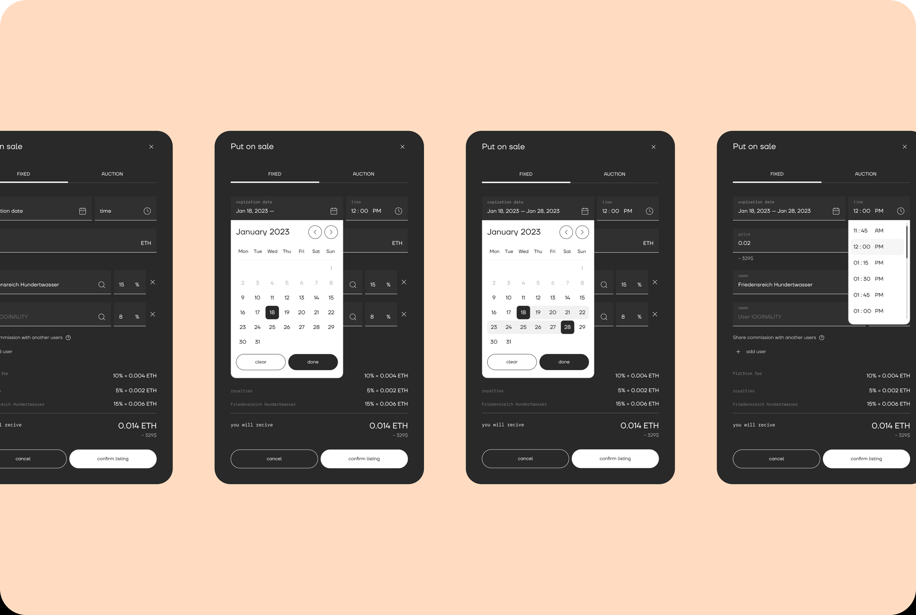 IOGINALITY — NFT-marketplace of offline modern art — Изображение №25 — Интерфейсы на Dprofile
