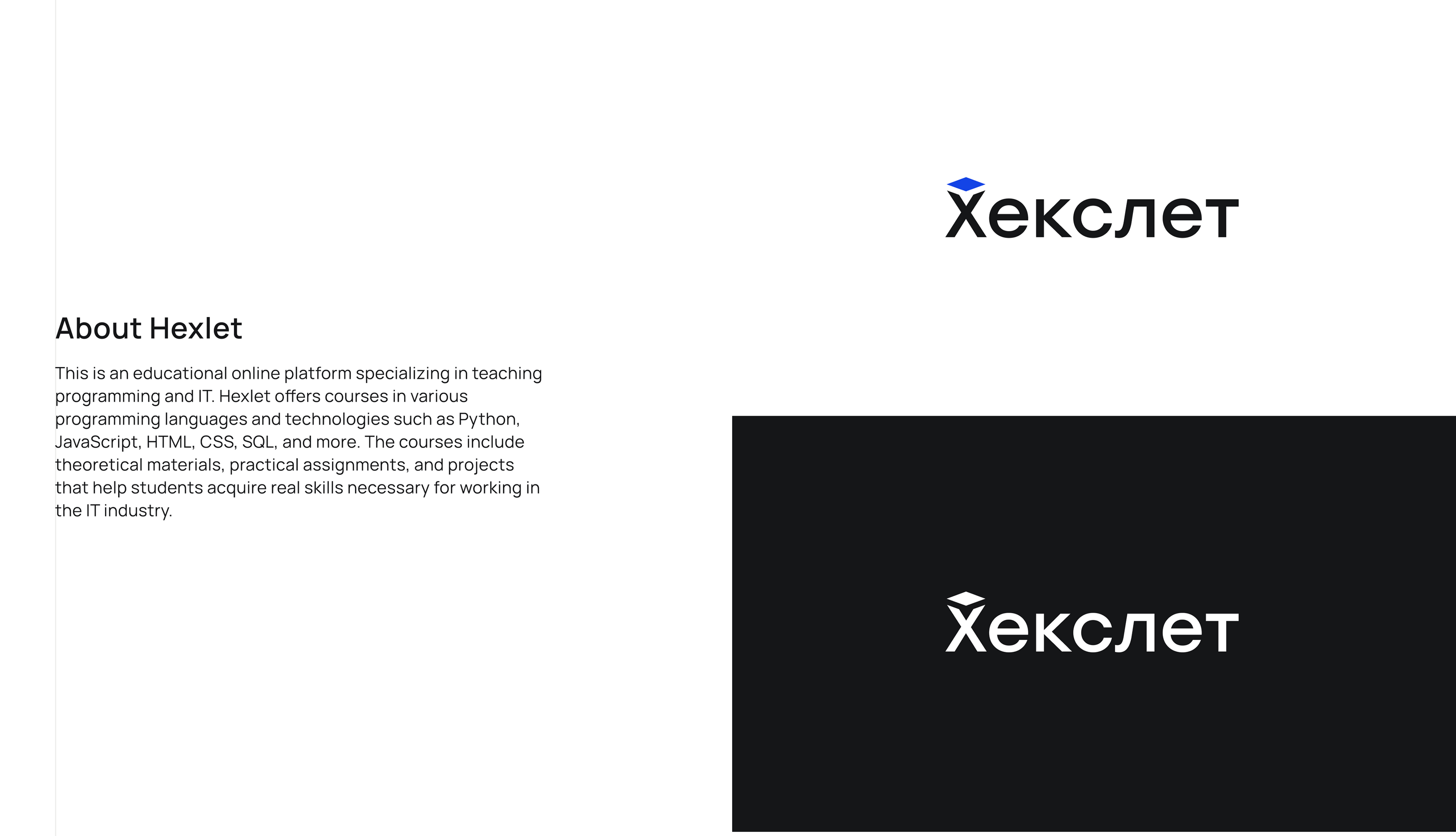 Hexlet — rebranding — Изображение №4 — Брендинг, 3D на Dprofile