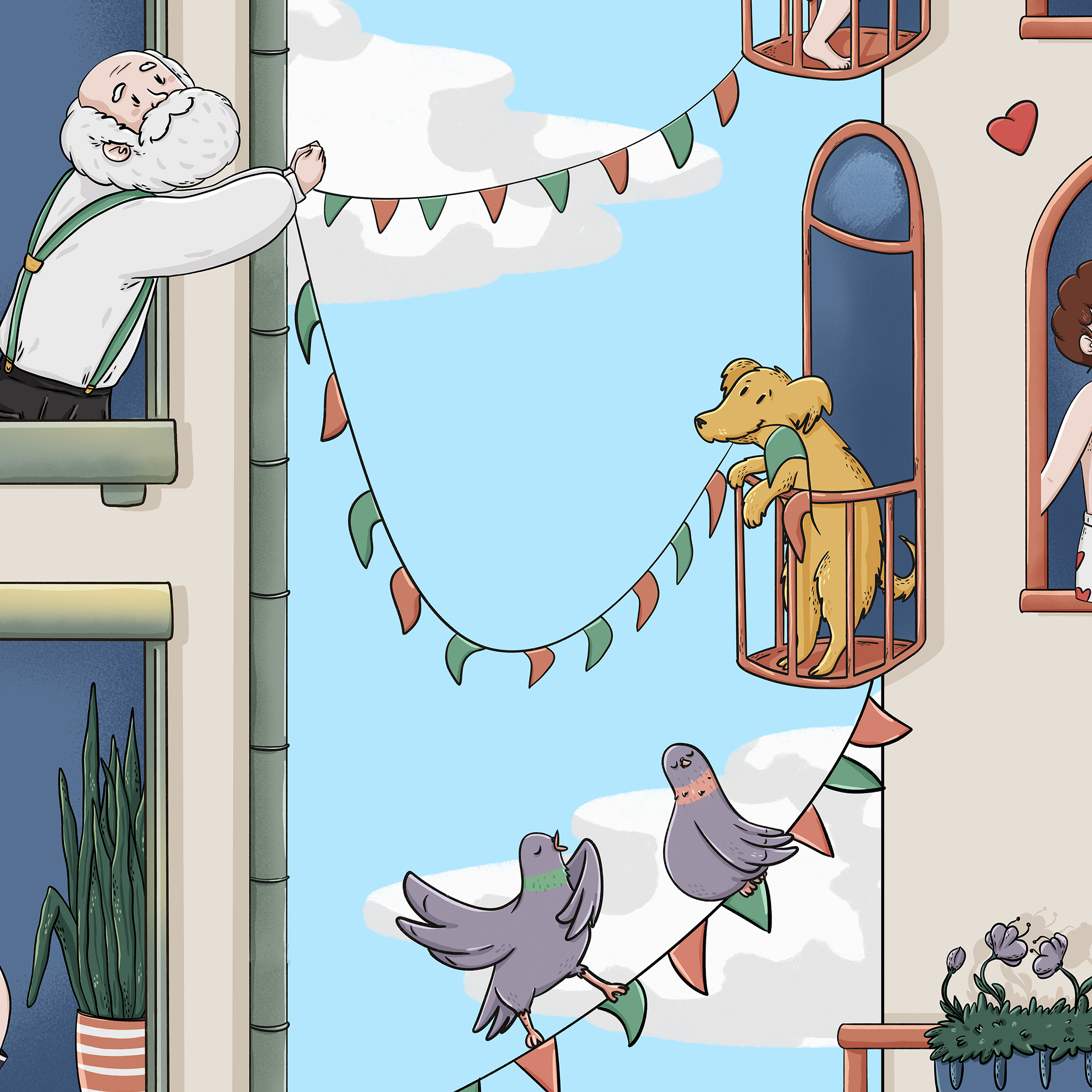 Hotel Life for ArkaHotel — Изображение №10 — Иллюстрация, Маркетинг на Dprofile