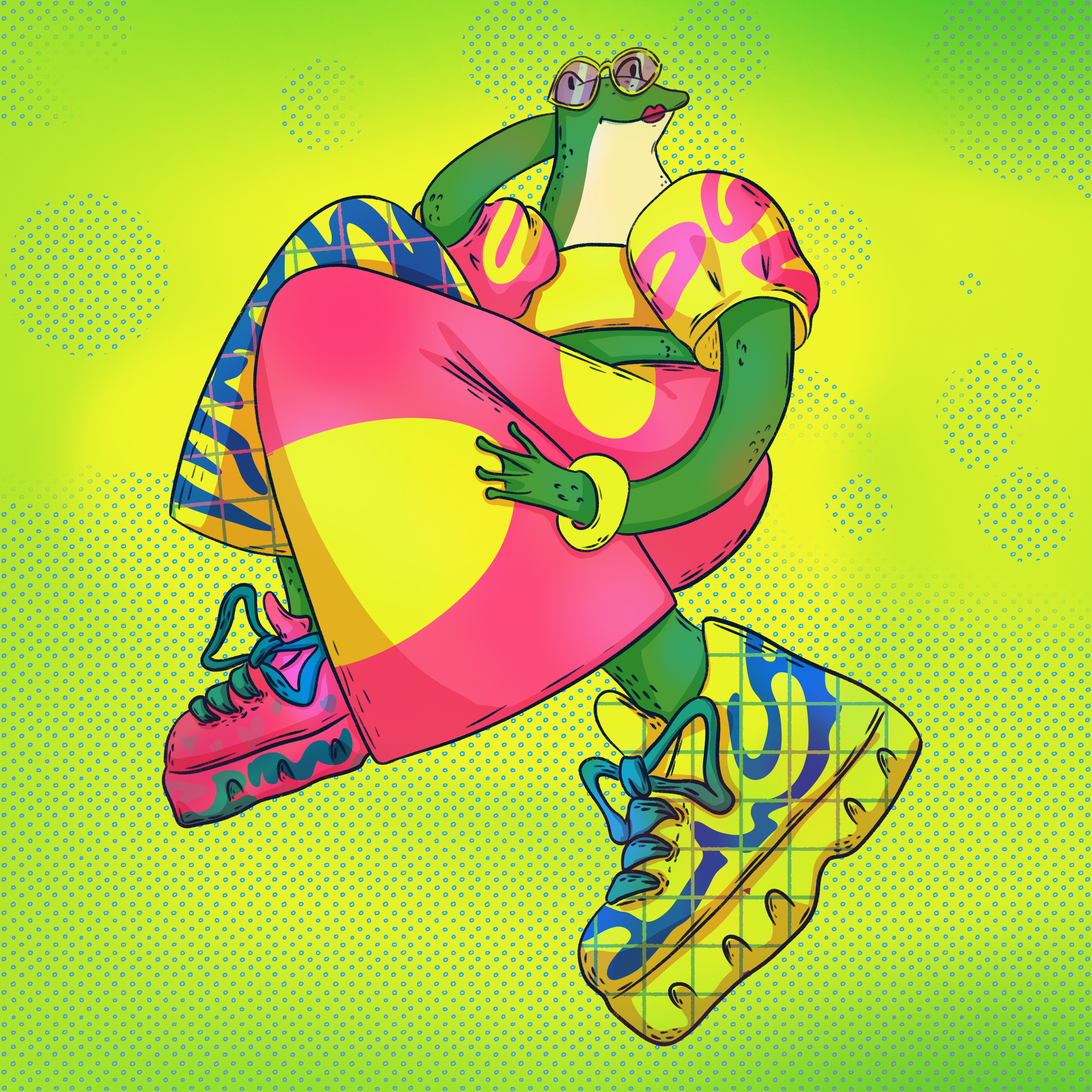 Frog Fashion week — Изображение №2 — Брендинг, Иллюстрация на Dprofile