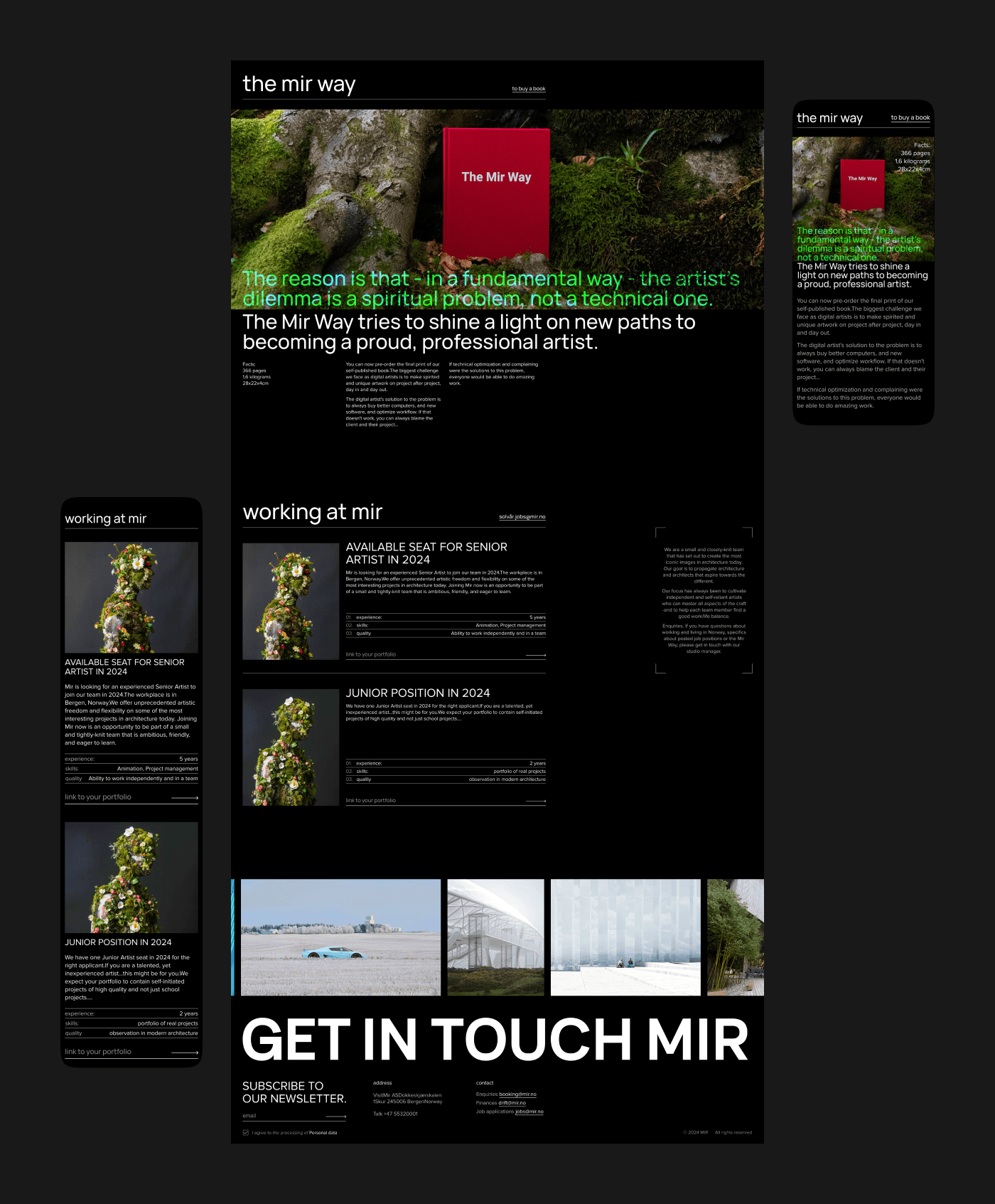 Architectural bureau website — Изображение №9 — Интерфейсы, Иллюстрация на Dprofile