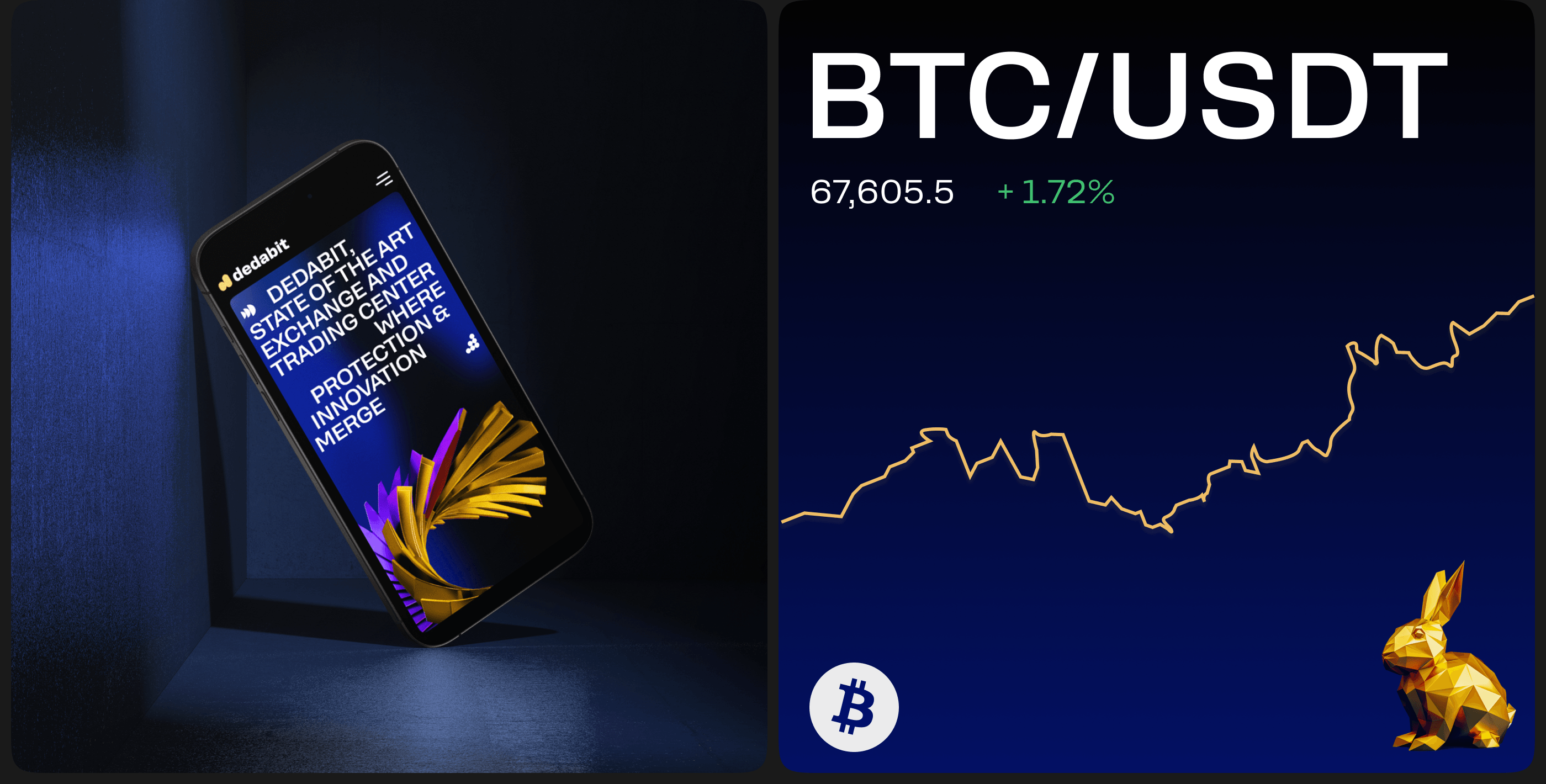 CRYPTO TRADE WEBSITE | UX UI DESIGN | CORPORATE — Изображение №5 — Интерфейсы, Иллюстрация на Dprofile