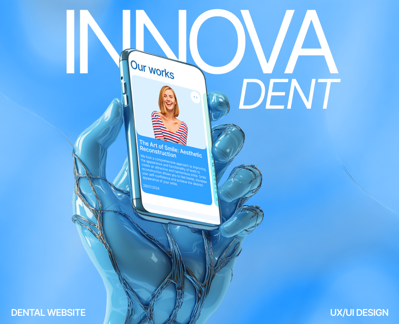 DENTAL MEDICAL WEBSITE | UX UI DESIGN — Интерфейсы, Графика на Dprofile