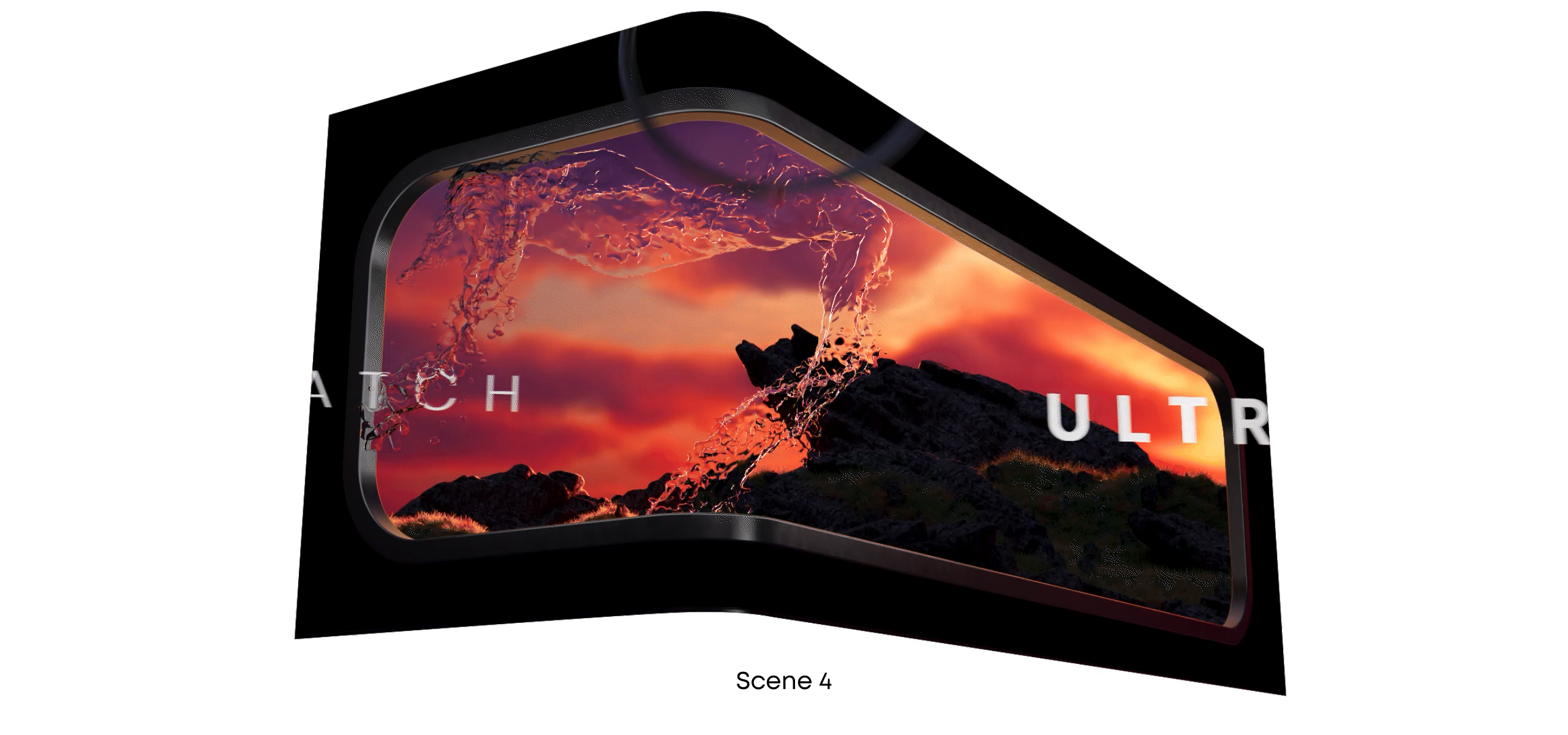 Apple Watch Ultra - 3D Naked Eye — Изображение №13 — 3D, Анимация на Dprofile