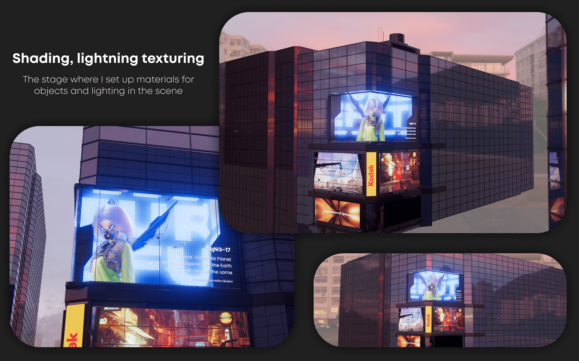 SqNG-17 - Times Square 3D Naked Eye — Изображение №6 — 3D, Анимация на Dprofile
