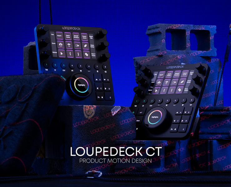 Loupedeck CT - 3D Motion Design на Dprofile