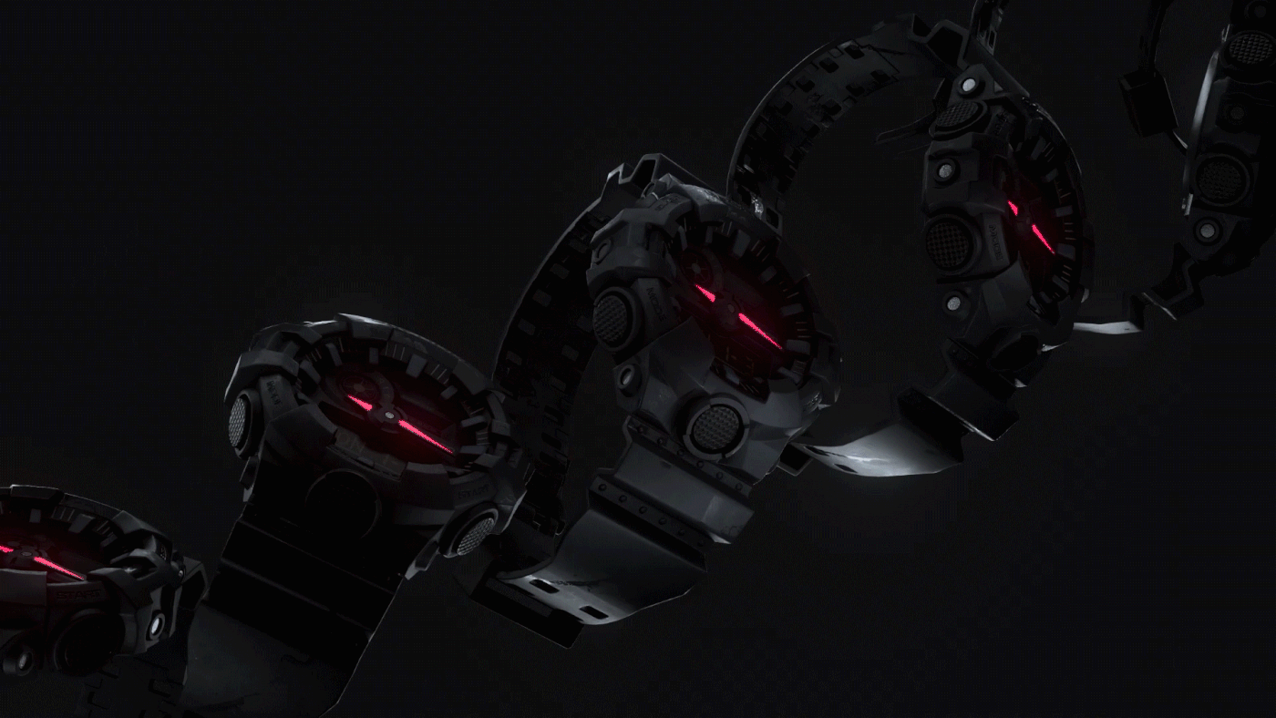 G-SHOCK - Product Motion Design — Изображение №5 — 3D, Анимация на Dprofile