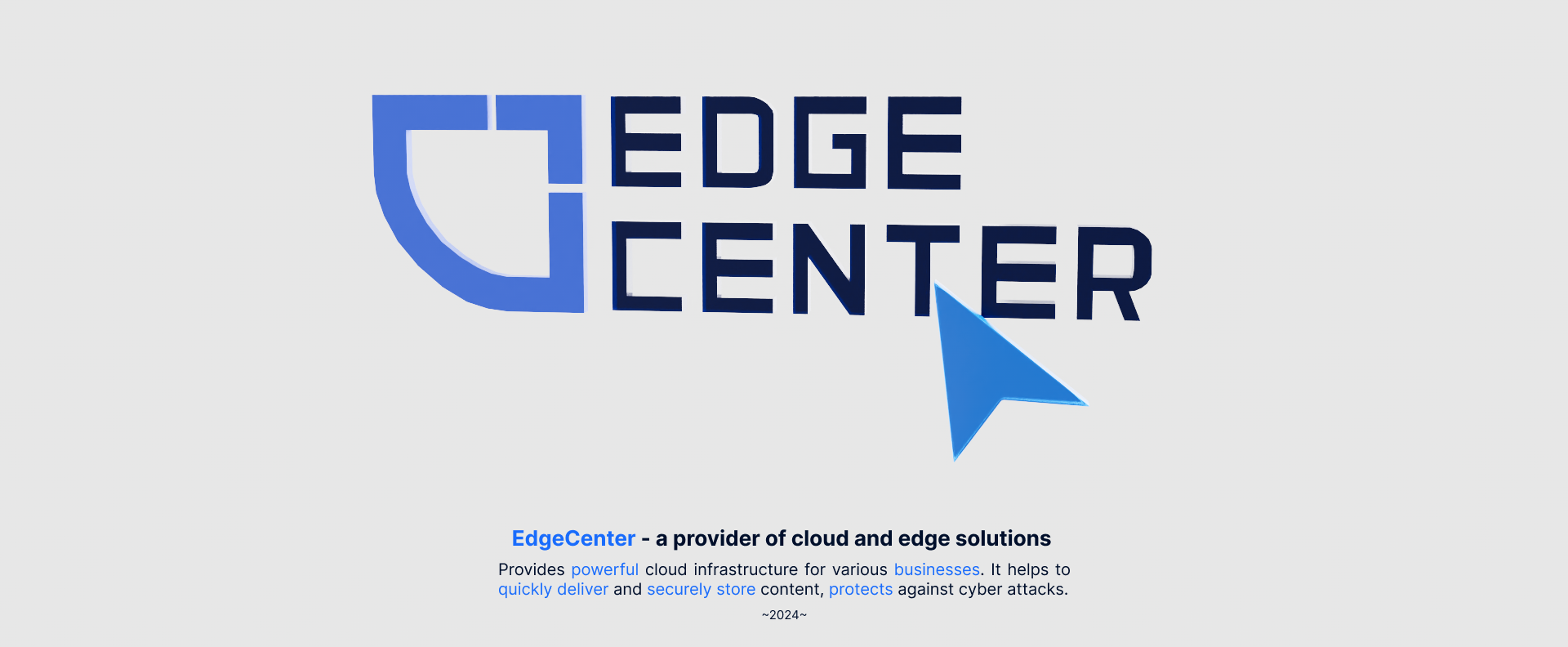EdgeCenter — Изображение №1 — 3D, Анимация на Dprofile