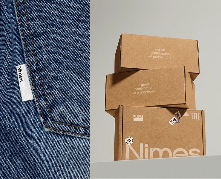 NIMES | Идеальные джинсы — Брендинг на Dprofile