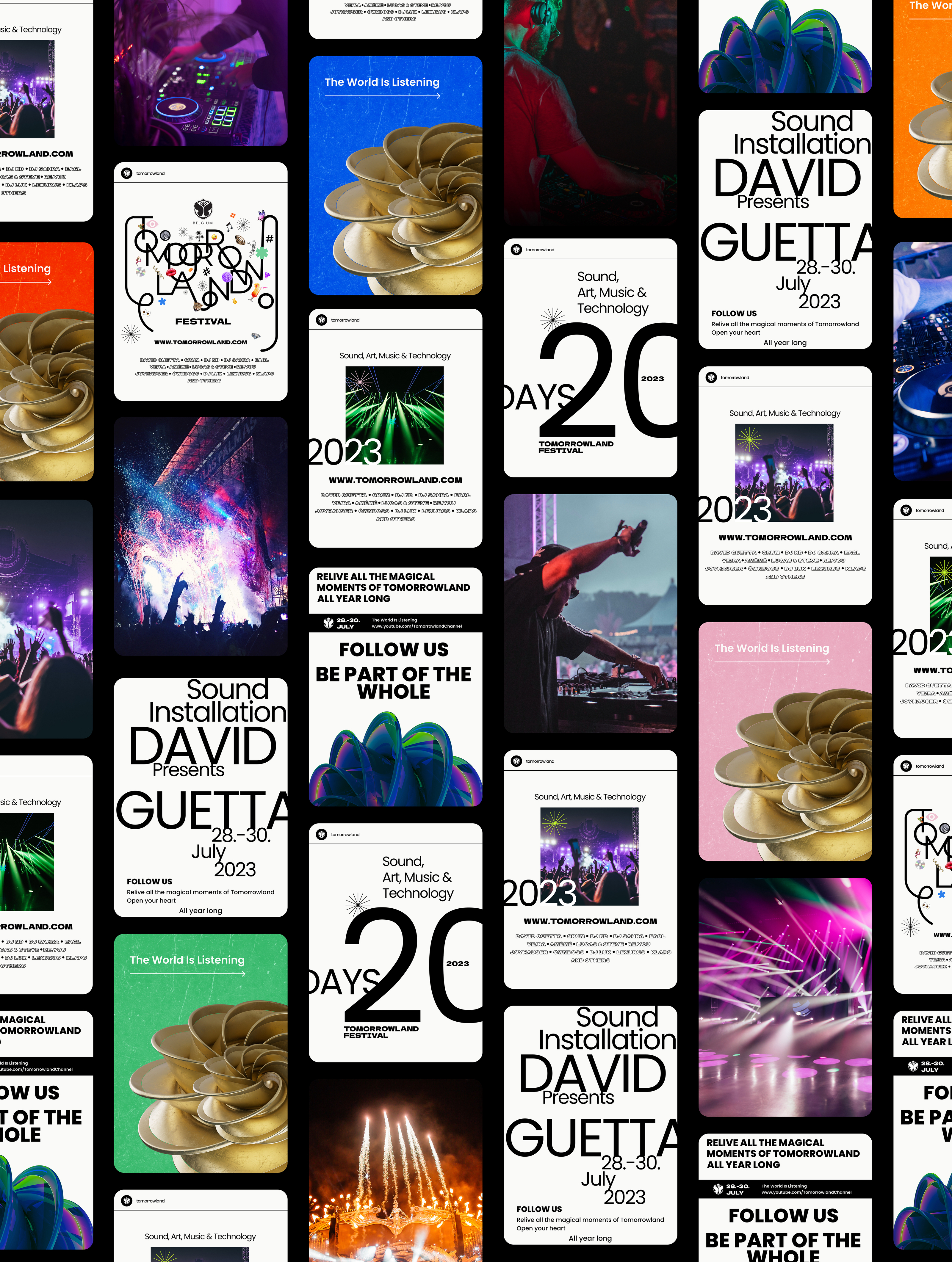 Identity concept for a music festival Tommorowland — Изображение №10 — Брендинг, Графика на Dprofile