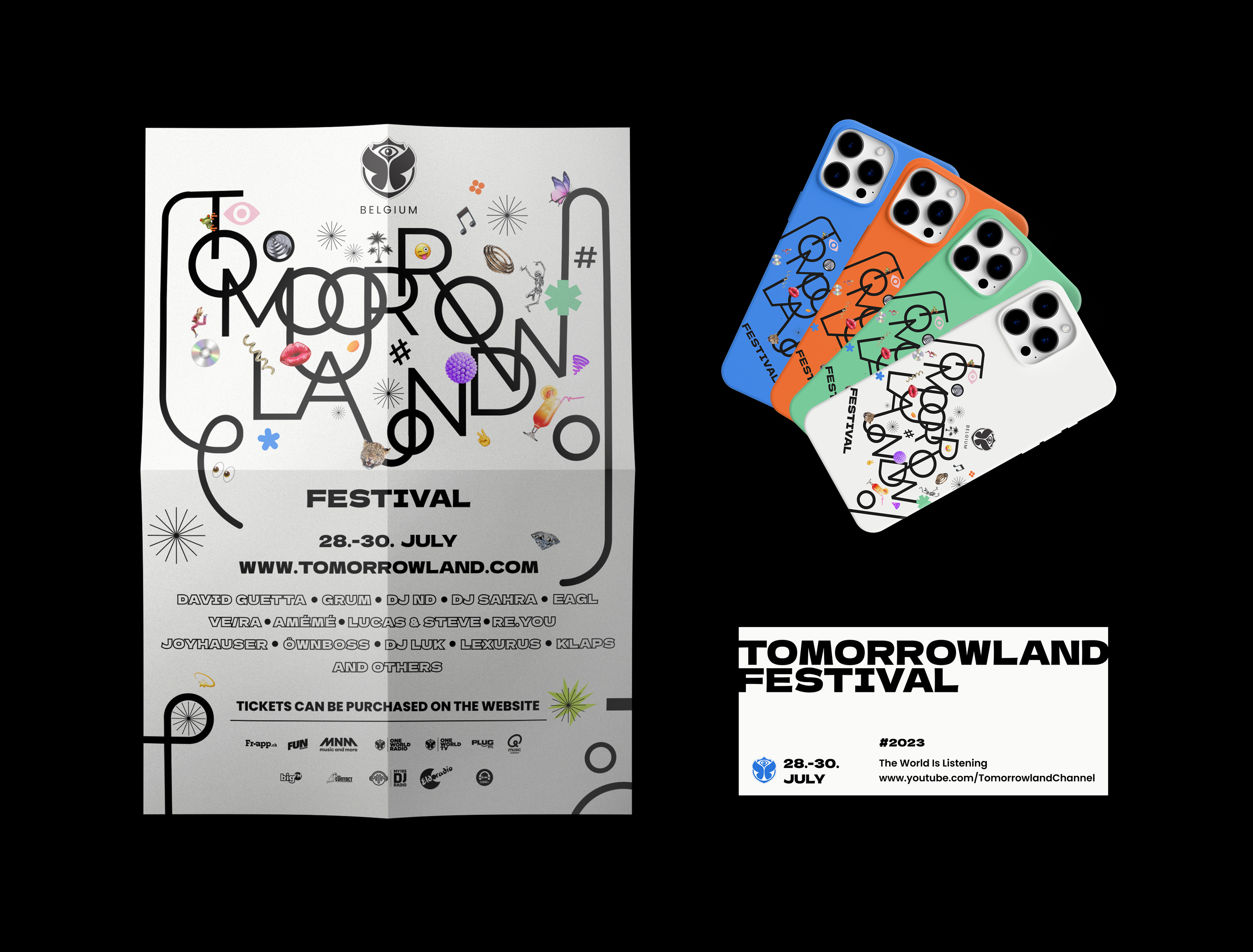 Identity concept for a music festival Tommorowland — Изображение №7 — Брендинг, Графика на Dprofile