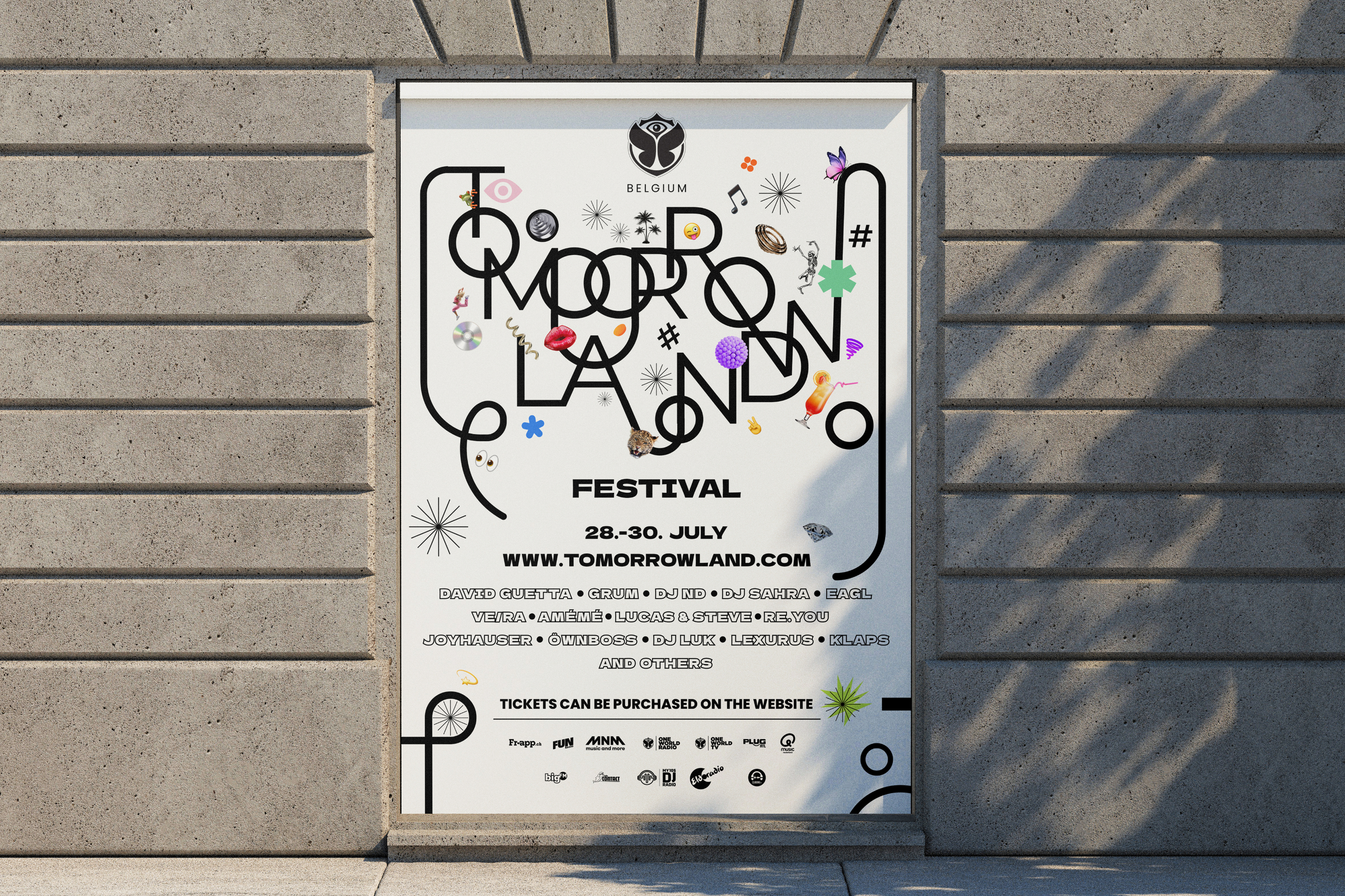 Identity concept for a music festival Tommorowland — Изображение №3 — Брендинг, Графика на Dprofile