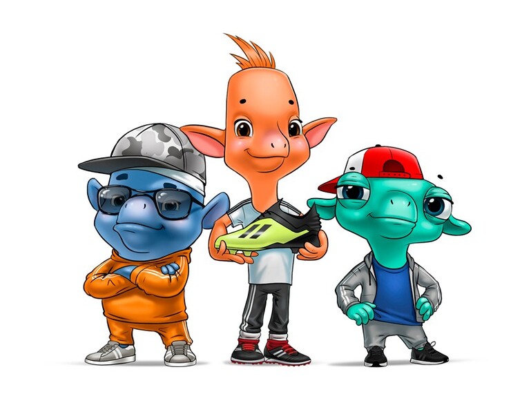 Персонажи — Иллюстрация на Dprofile