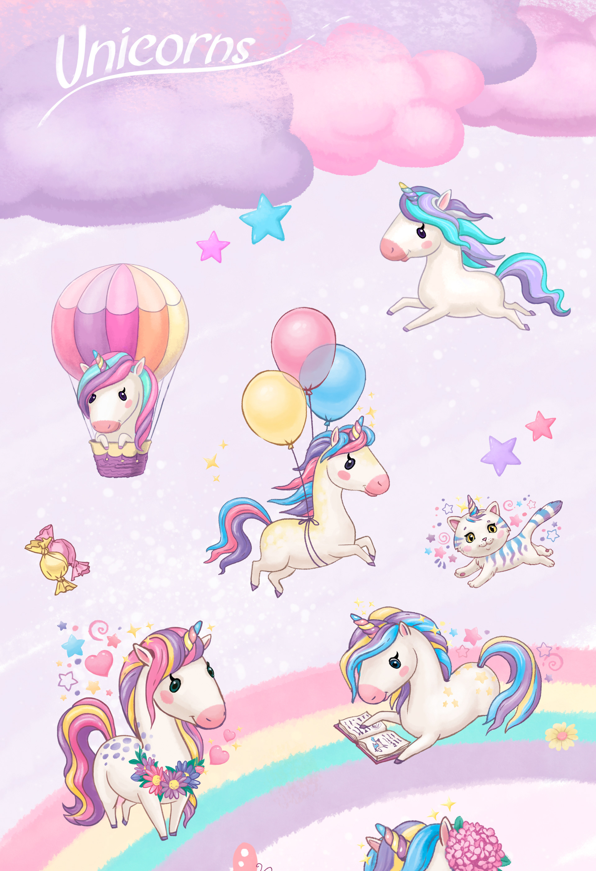 Unicorns — Изображение №1 — Иллюстрация на Dprofile