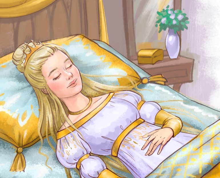 Sleeping Beauty — Иллюстрация на Dprofile