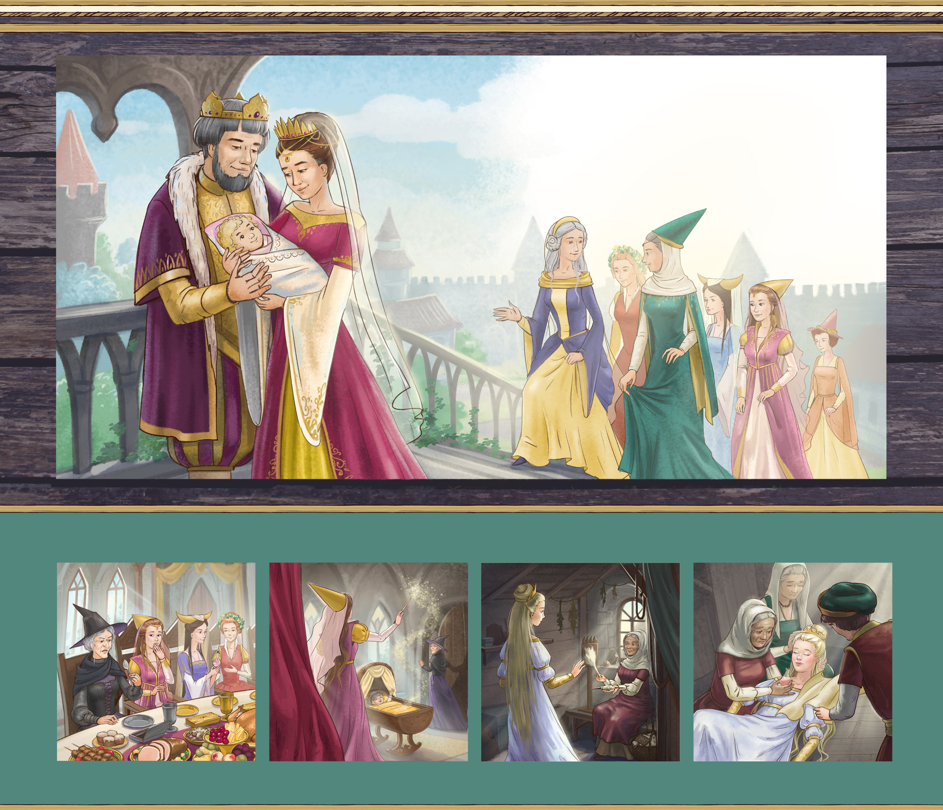 Sleeping Beauty — Изображение №2 — Иллюстрация на Dprofile