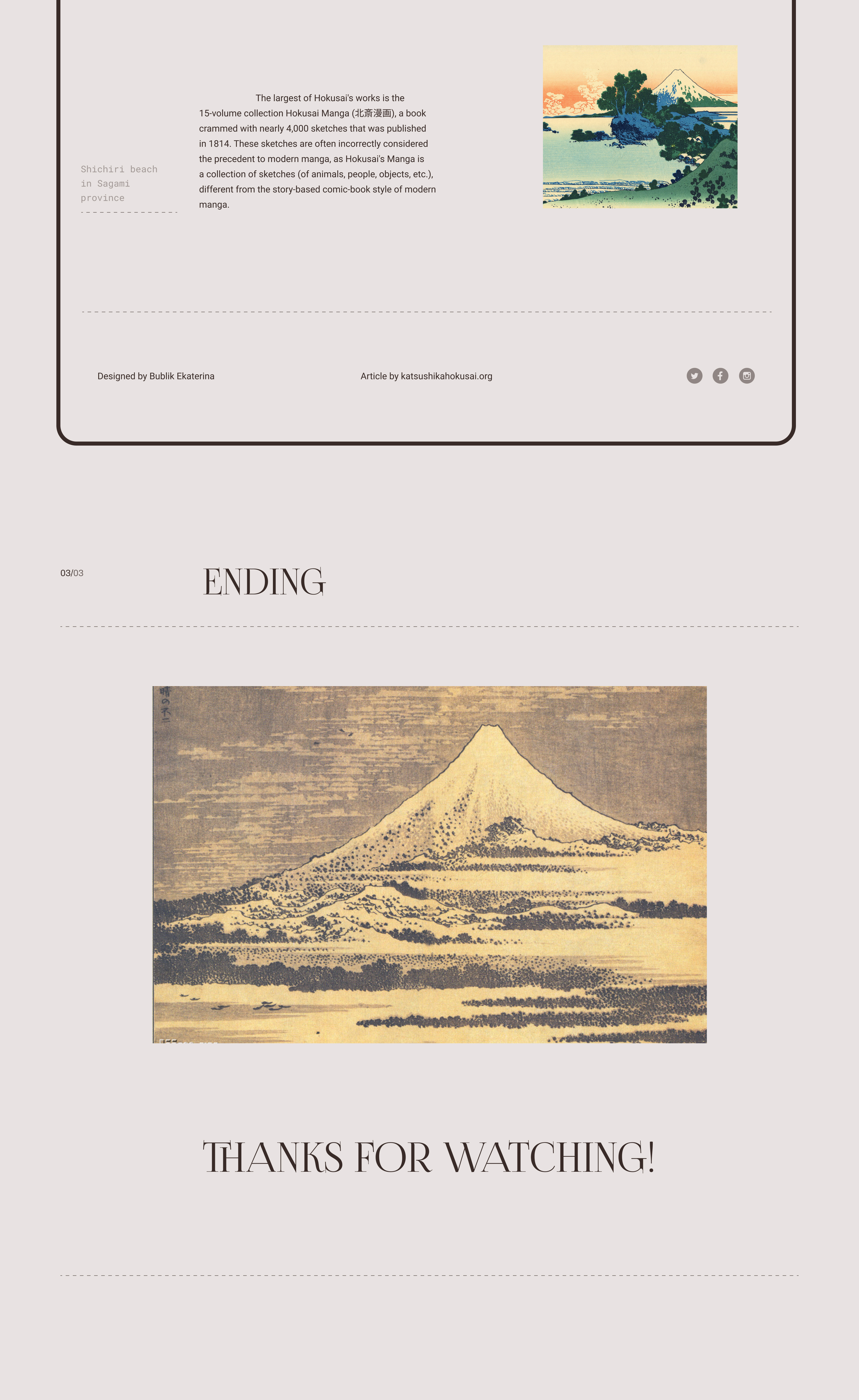 Longread - Katsushika Hokusai — Изображение №9 — Интерфейсы на Dprofile