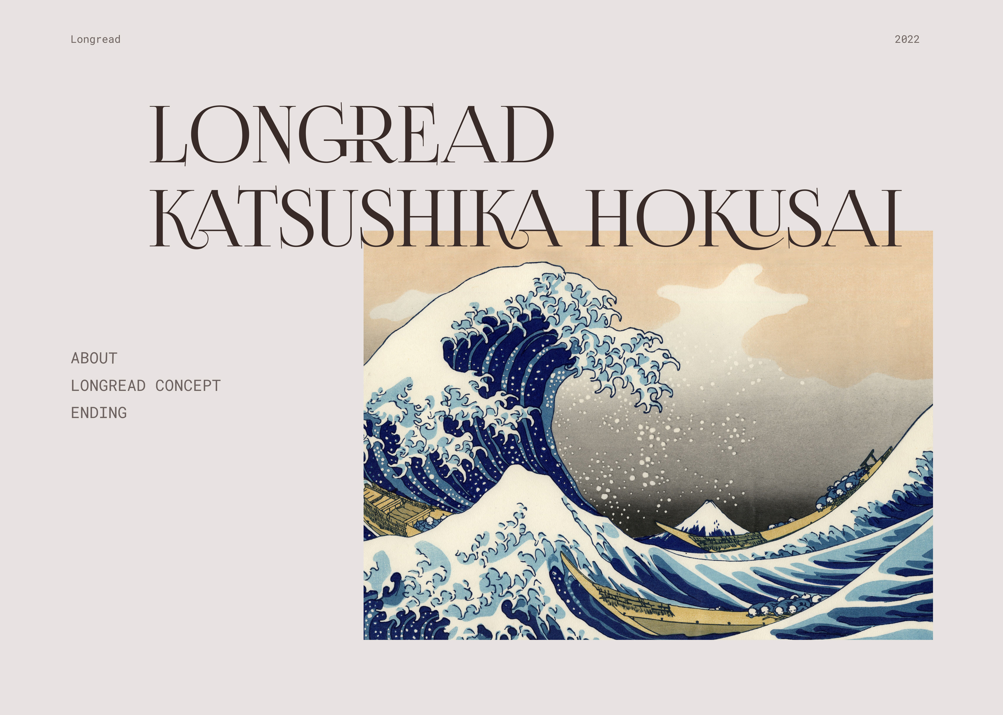 Longread - Katsushika Hokusai — Изображение №1 — Интерфейсы на Dprofile