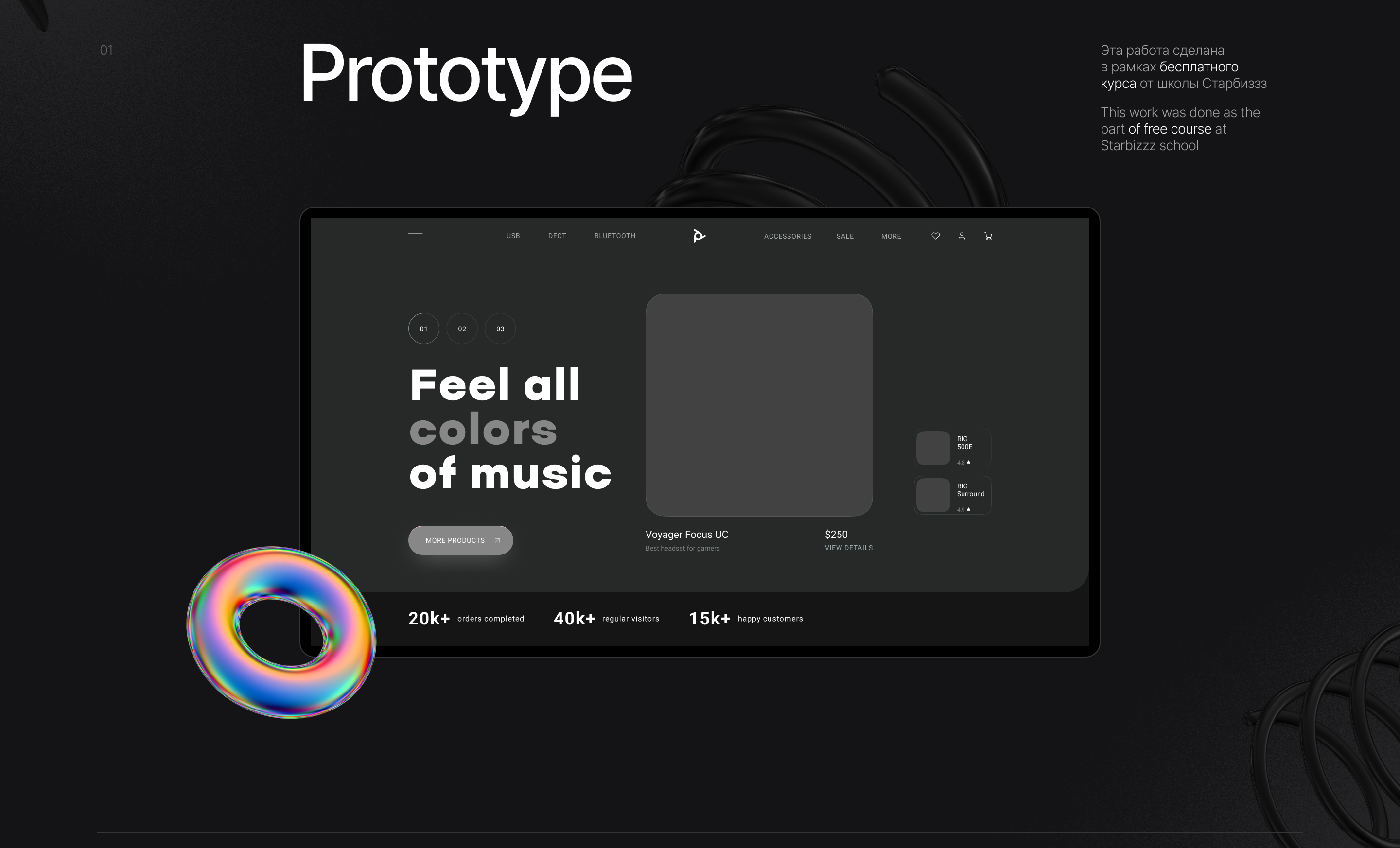 Poly Headphones | Redesign concept — Изображение №2 — Интерфейсы на Dprofile