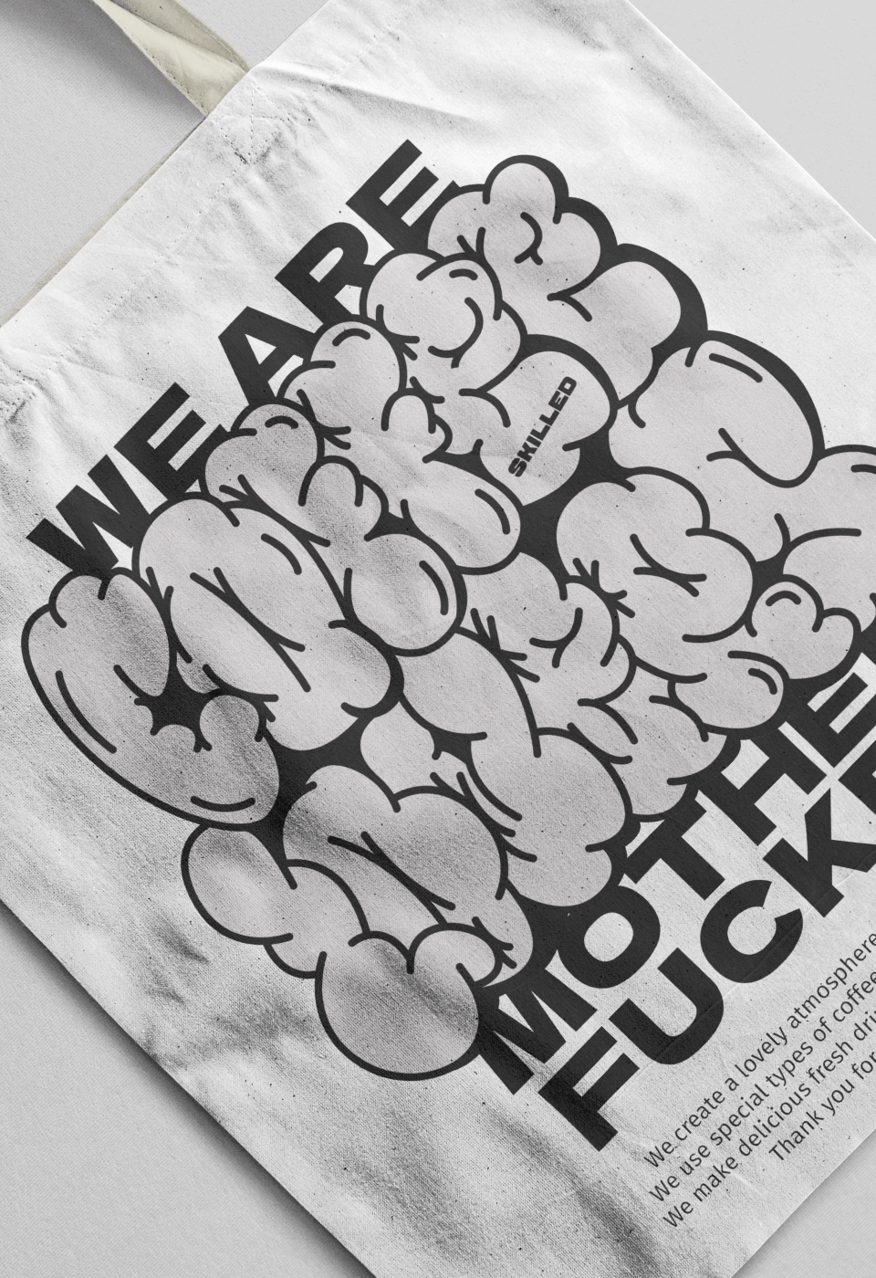 SKILLED© дизайн мерча — Изображение №5 — Иллюстрация, Графика на Dprofile