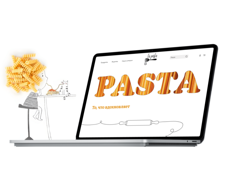 Pasta | website | concept — Интерфейсы на Dprofile