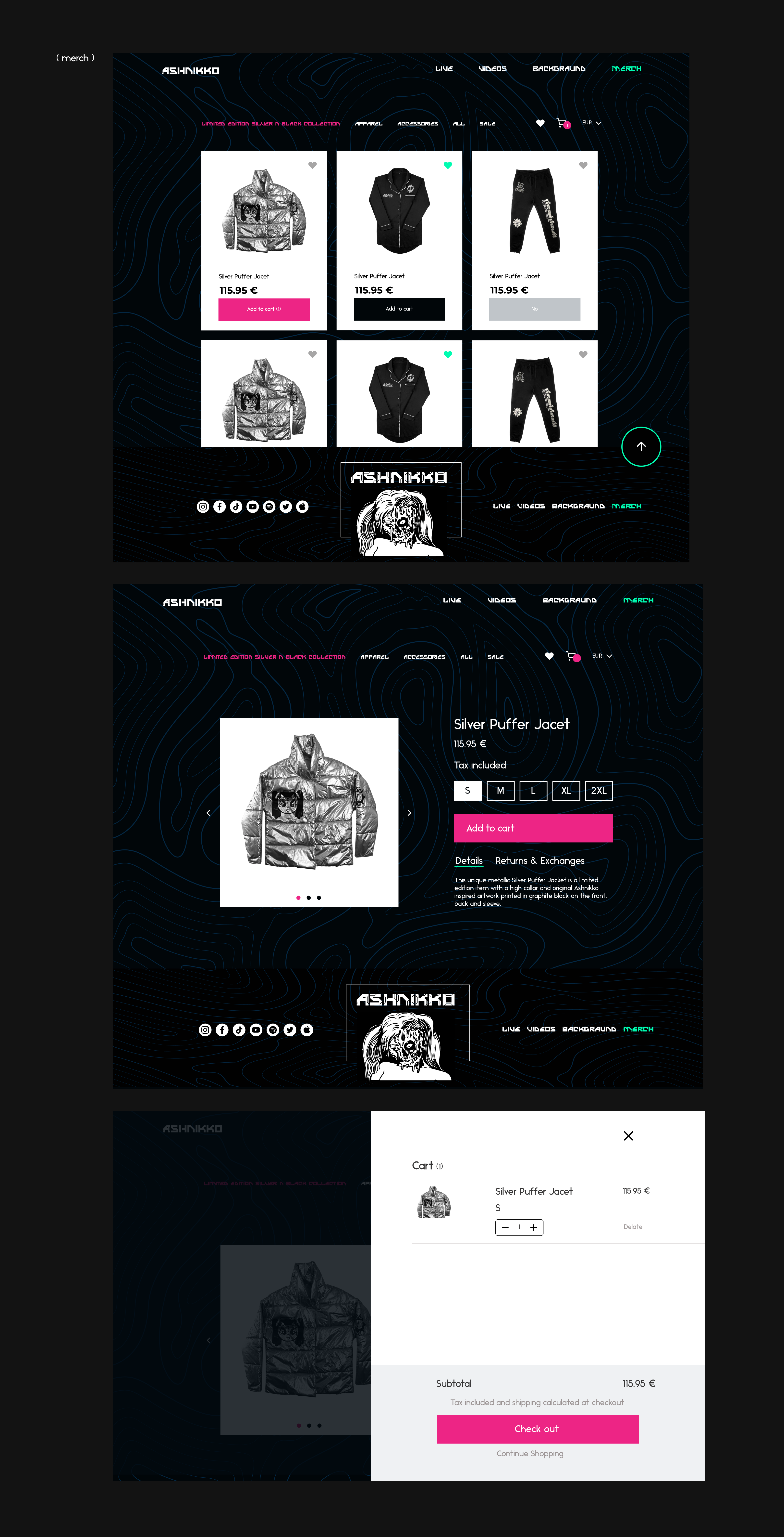 Web.s redesign concept 2022| Ashnikko — Изображение №7 — Интерфейсы на Dprofile
