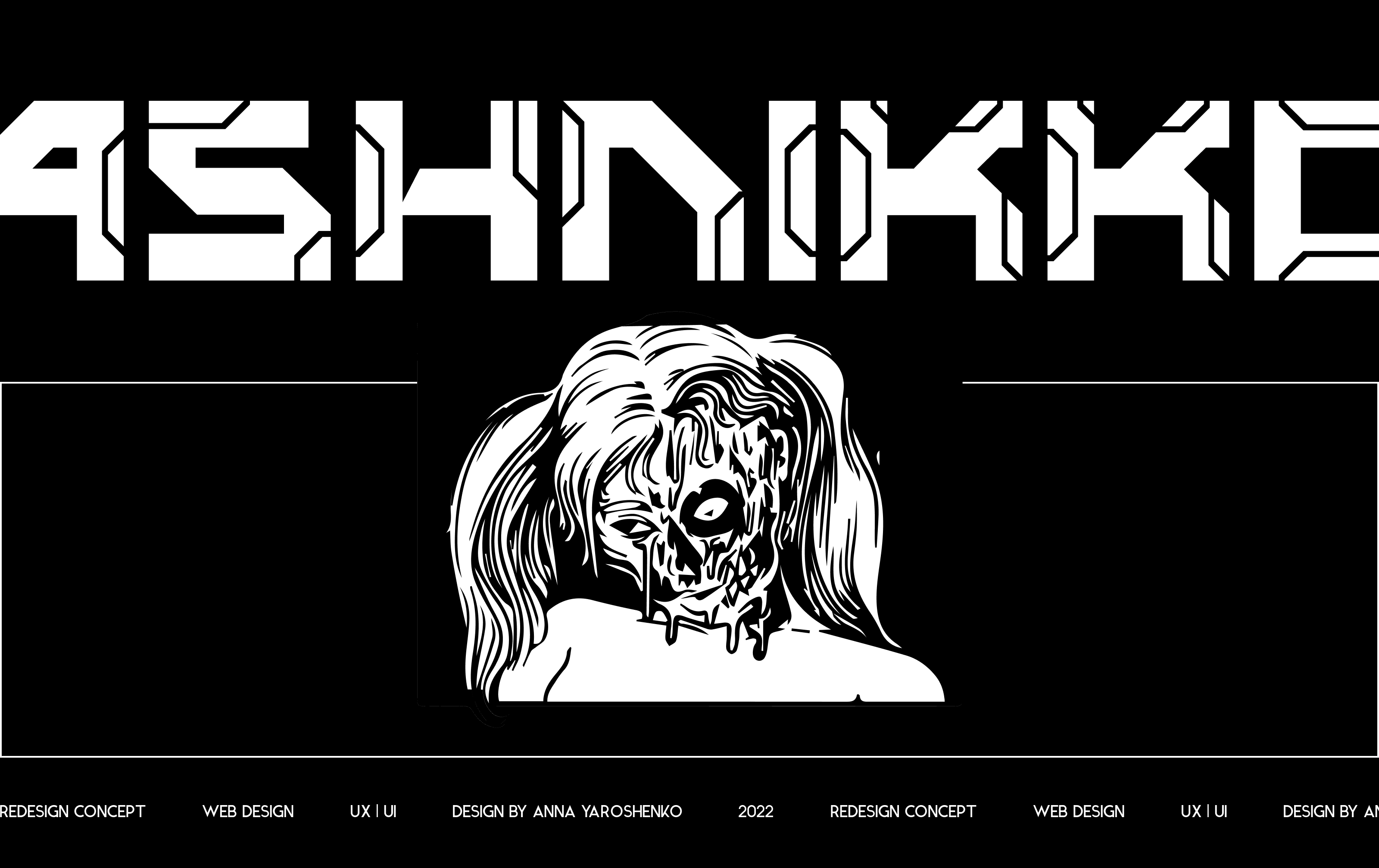 Web.s redesign concept 2022| Ashnikko — Изображение №1 — Интерфейсы на Dprofile