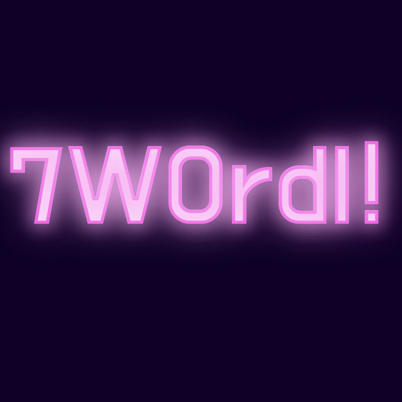 Логотип 7W0rdl! — Изображение №1 — Брендинг на Dprofile
