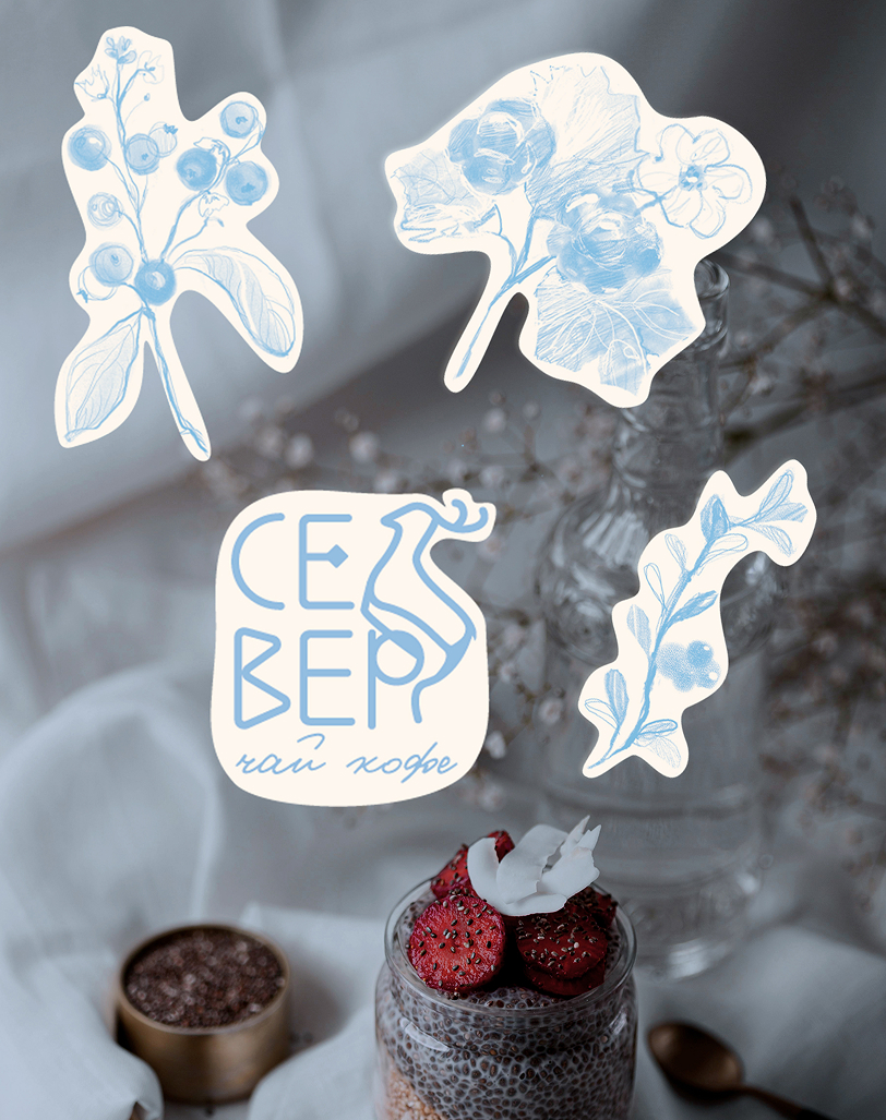 Айдентика кофейни «Север» — Изображение №14 — Брендинг на Dprofile