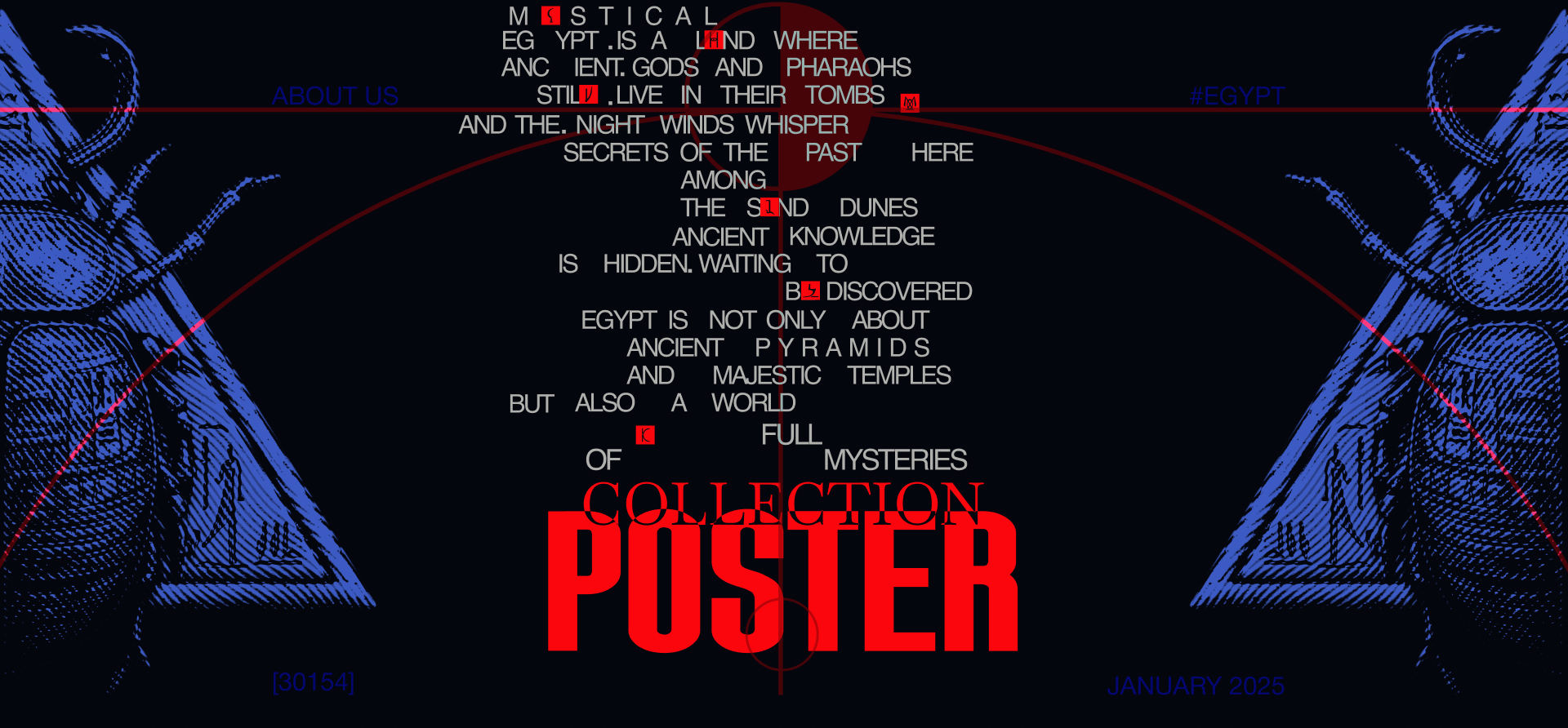 Mystical Egypt | Poster collection — Изображение №2 — Графика на Dprofile