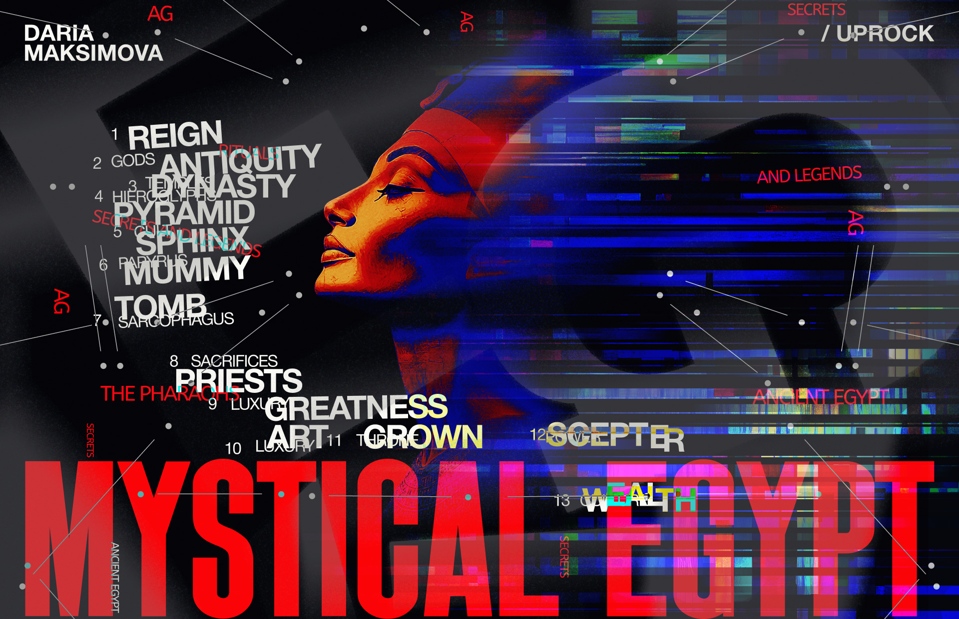 Mystical Egypt | Poster collection — Изображение №1 — Графика на Dprofile