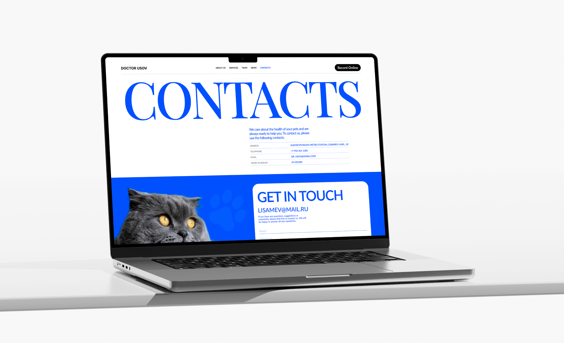 Doctor Usov | Corporate website — Изображение №12 — Интерфейсы, Графика на Dprofile