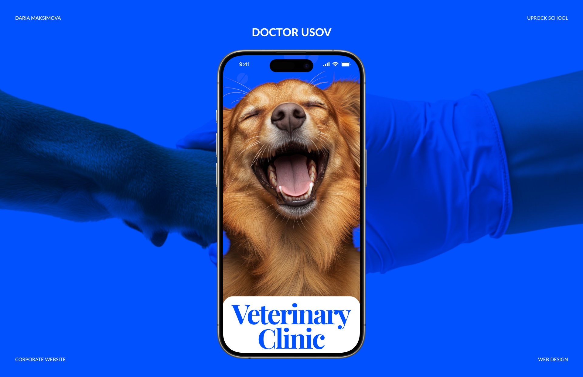 Doctor Usov | Corporate website — Изображение №1 — Интерфейсы, Графика на Dprofile