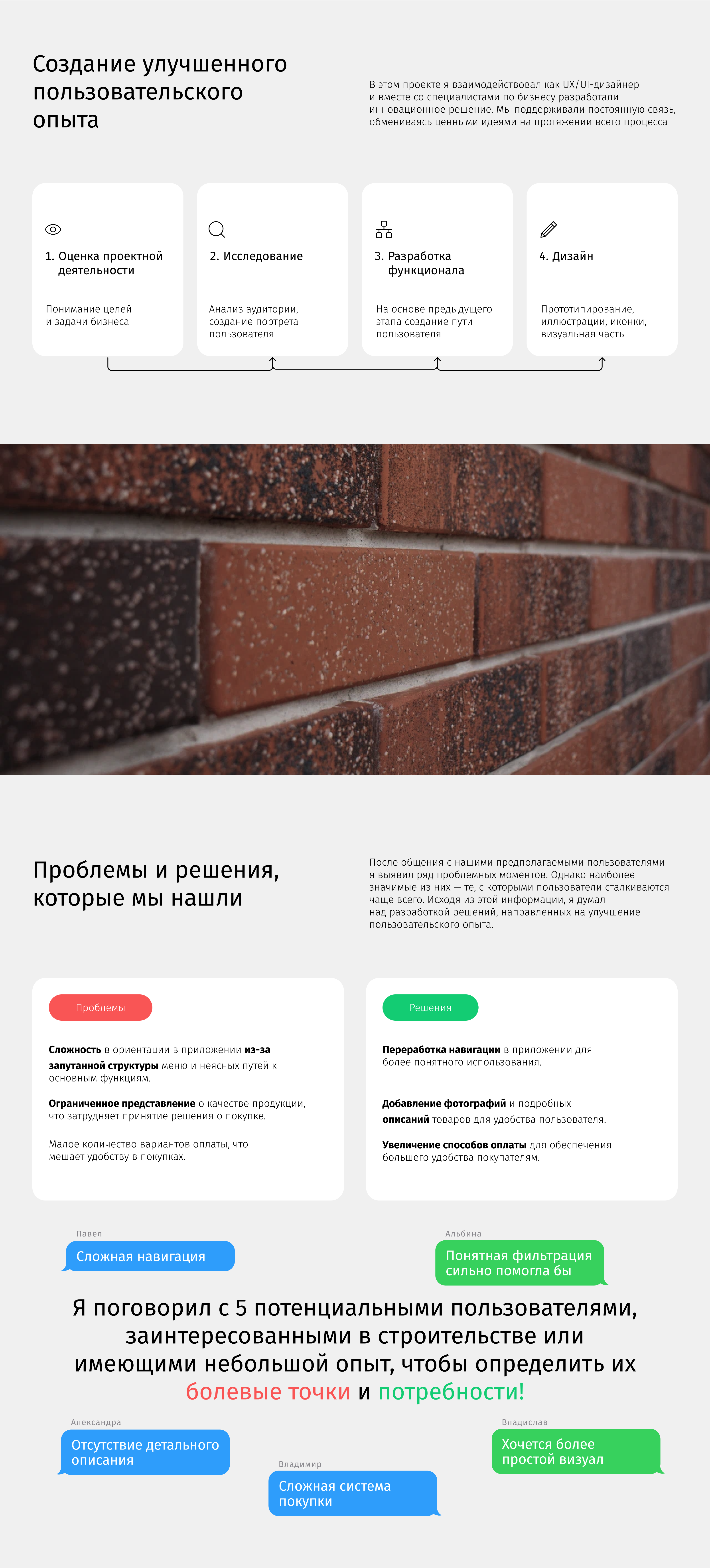 Магазин отделочных материалов Брикфорд — Изображение №3 — Интерфейсы на Dprofile