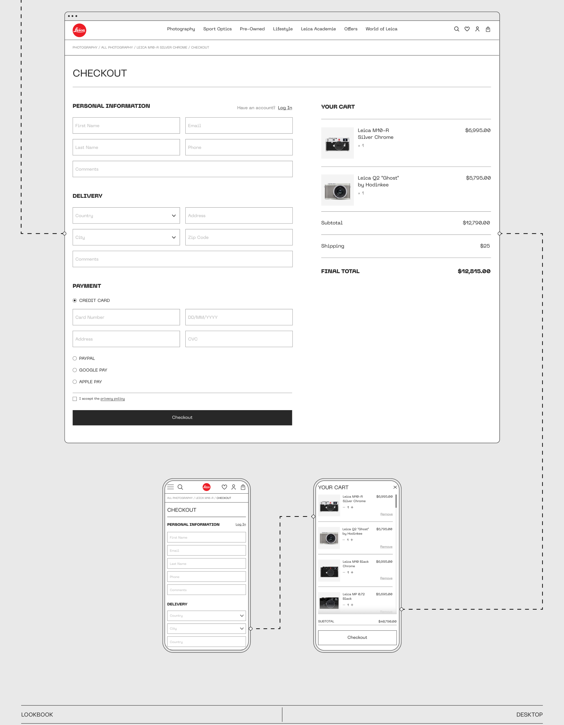 Leica Redesign | E-commerce — Изображение №12 — Интерфейсы на Dprofile