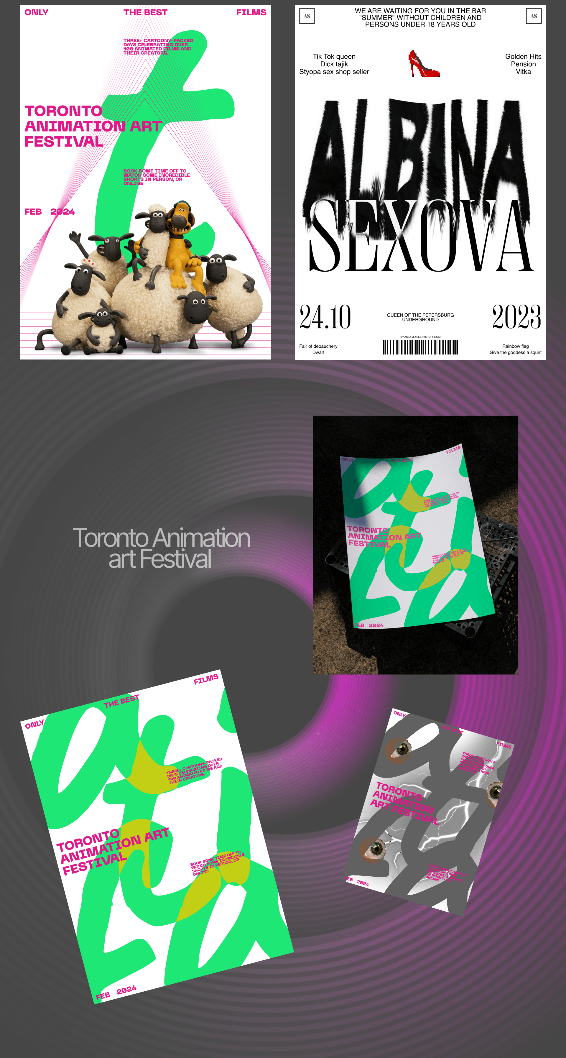 POSTER COLLECTION | CHANSON AND ANIMATION — Изображение №4 — Графика на Dprofile