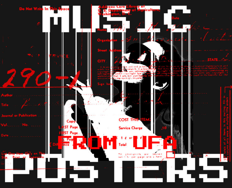Music Posters from Ufa — Графика на Dprofile